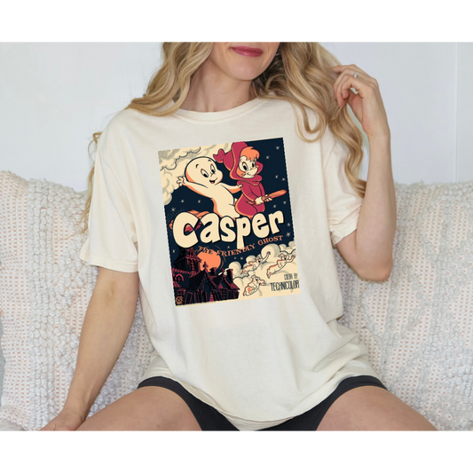 casper the friendly ghost tshirt