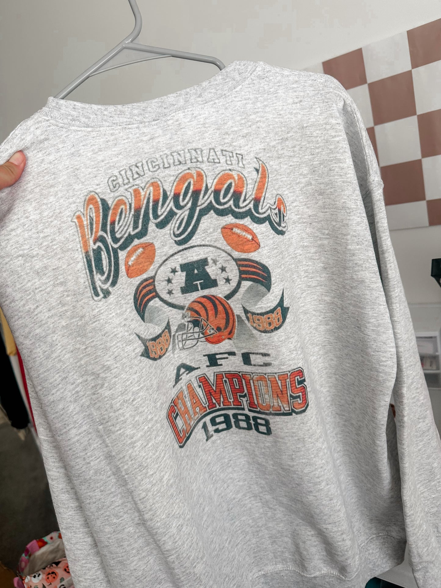 vintage bengals afc champs