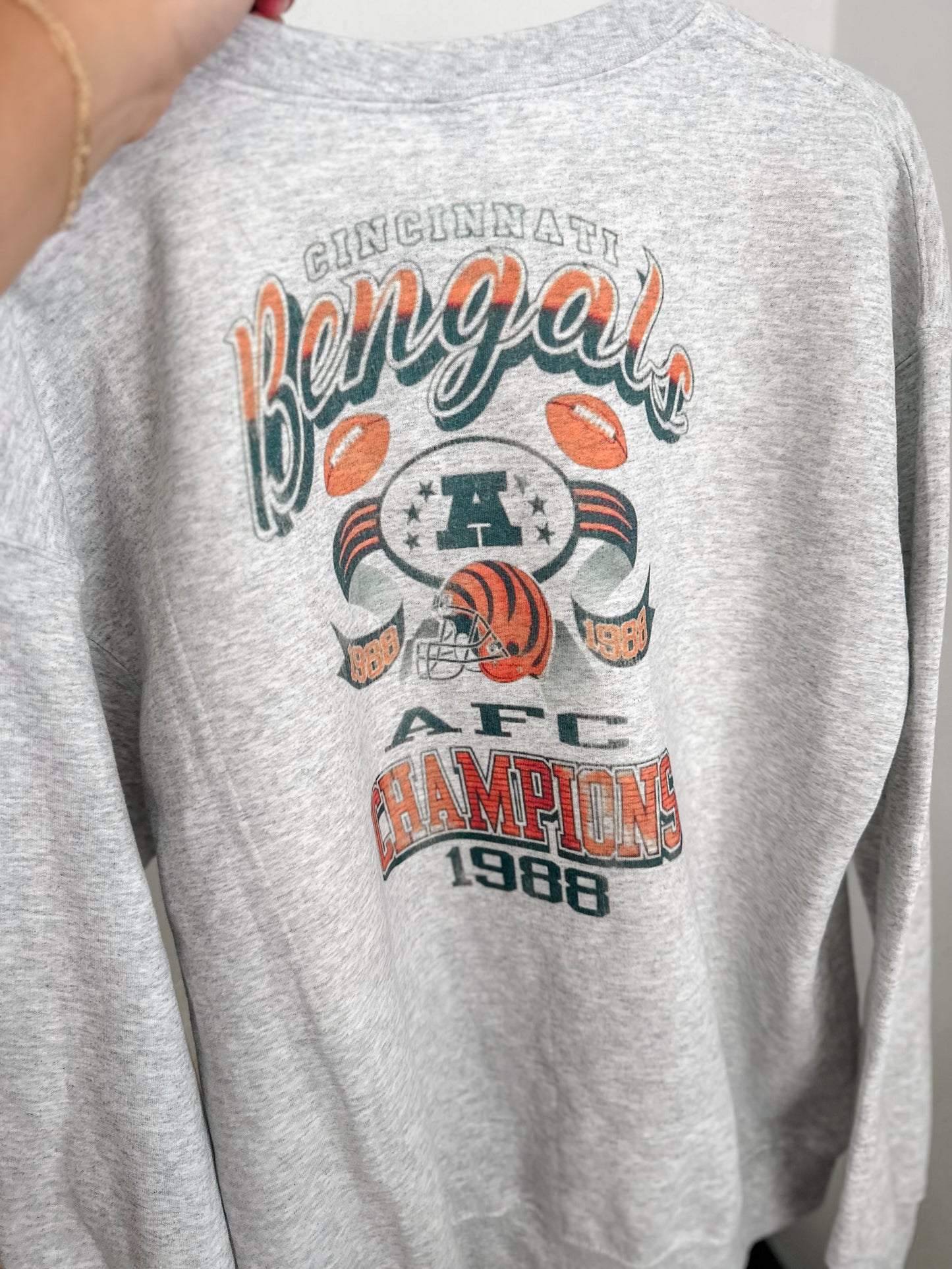 vintage bengals afc champs