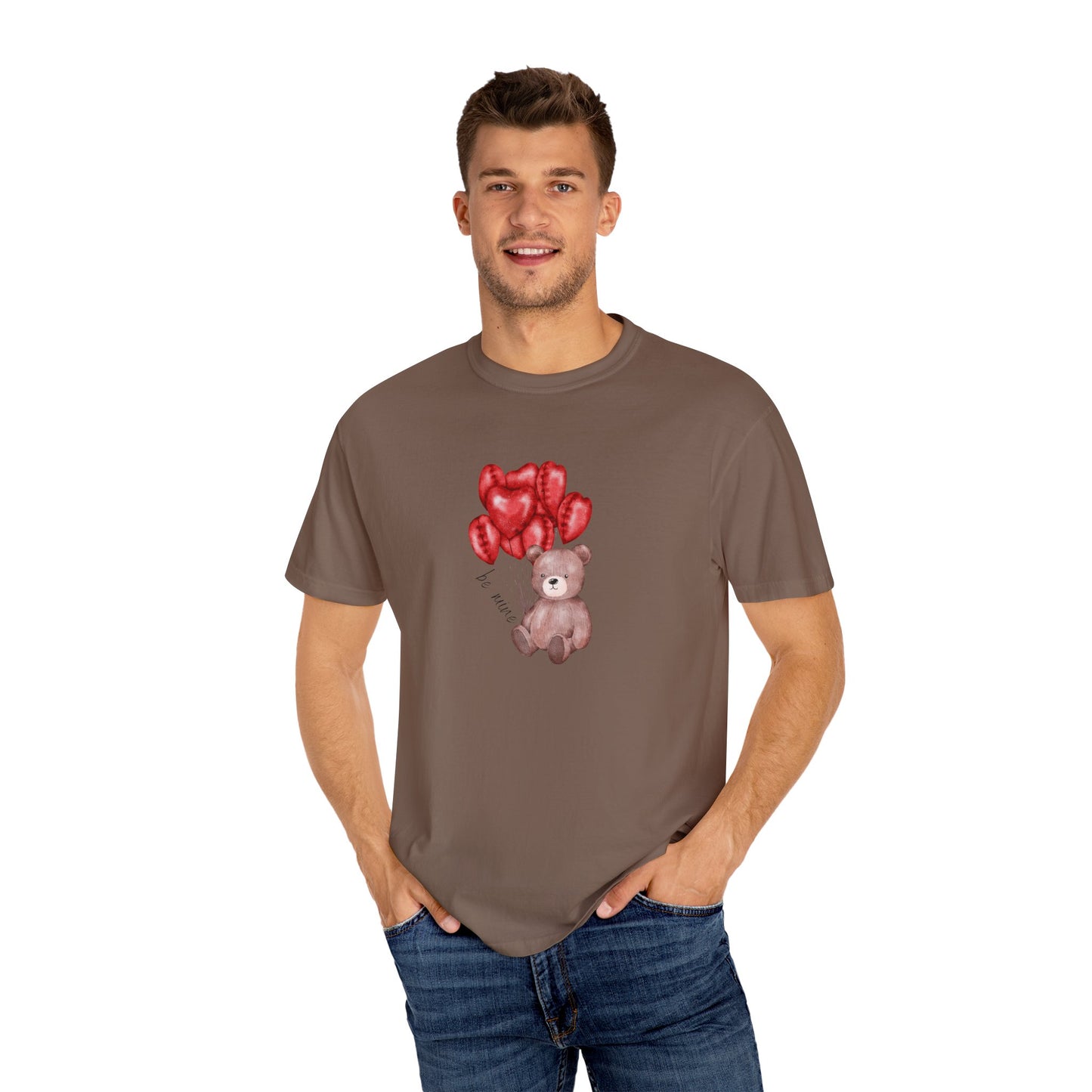 Be Mine Teddy- Comfort Colors T-shirt