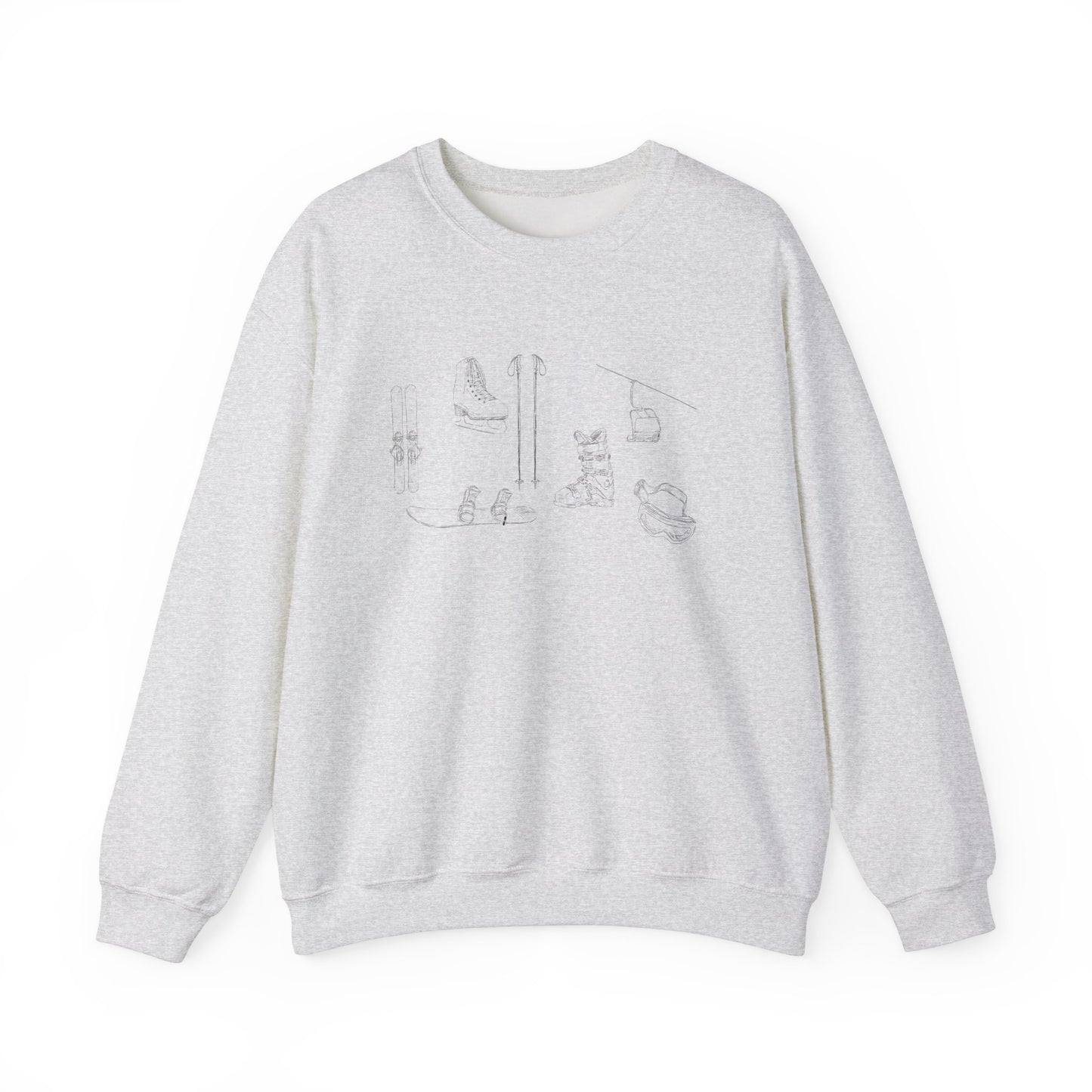 Ski Club Unisex Crewneck Sweatshirt