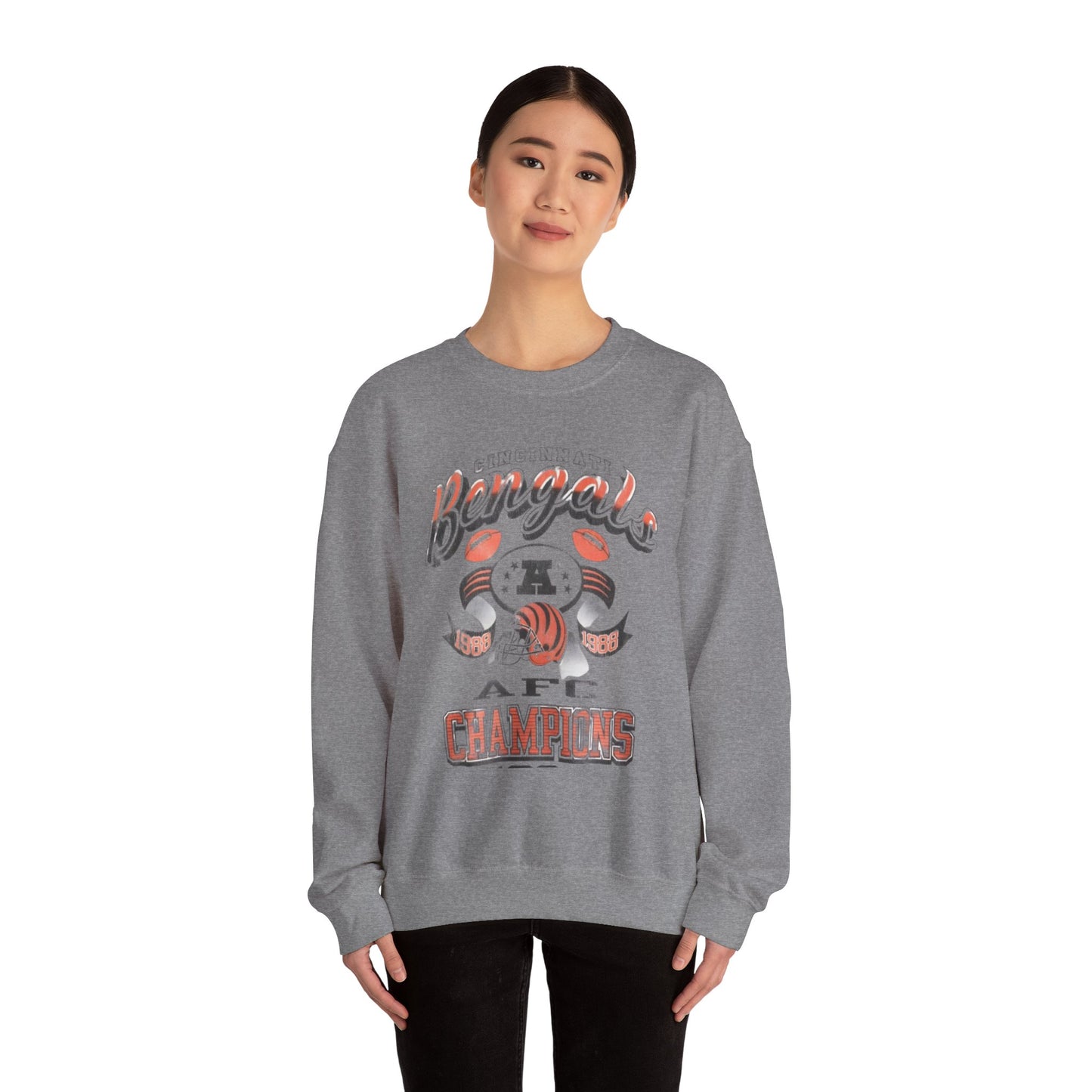 Bengals AFC Champs -Crewneck Sweatshirt