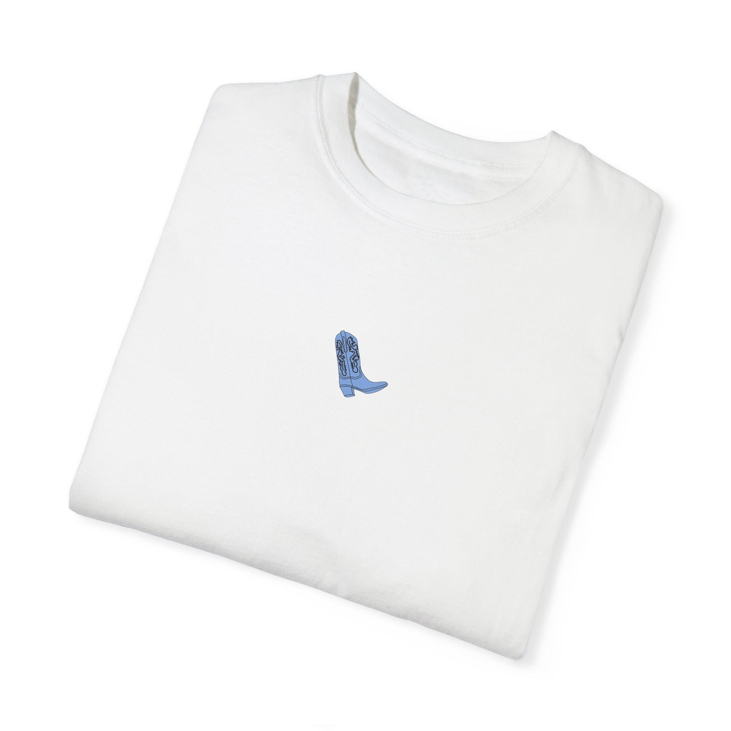 Blue Boot- Comfort Colors T-shirt