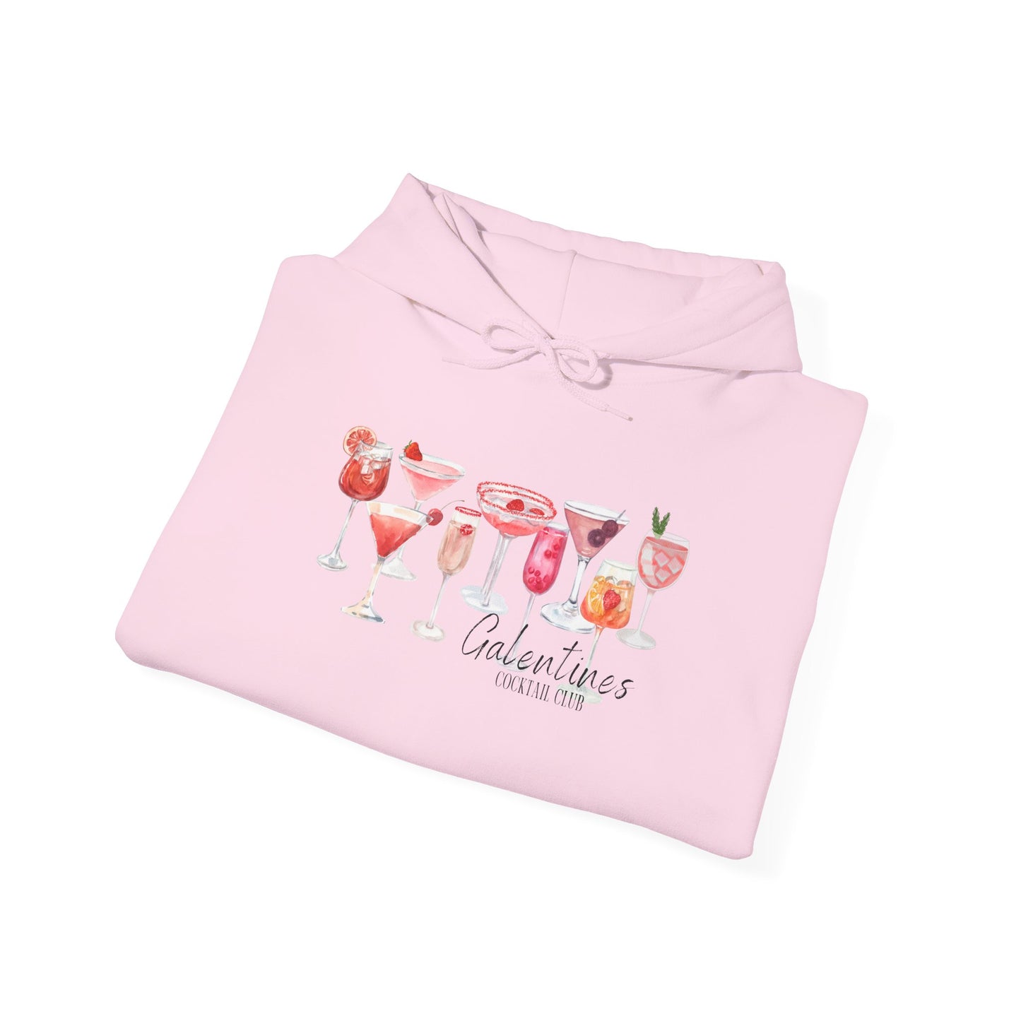 Galentines Cocktail Club - Hooded Sweatshirt