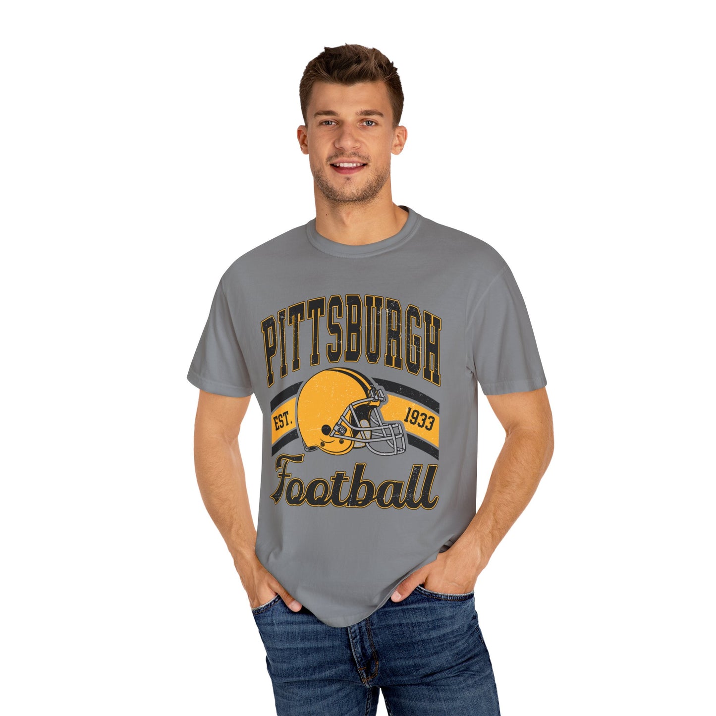 Pittsburgh Steelers- Comfort Colors T-shirt