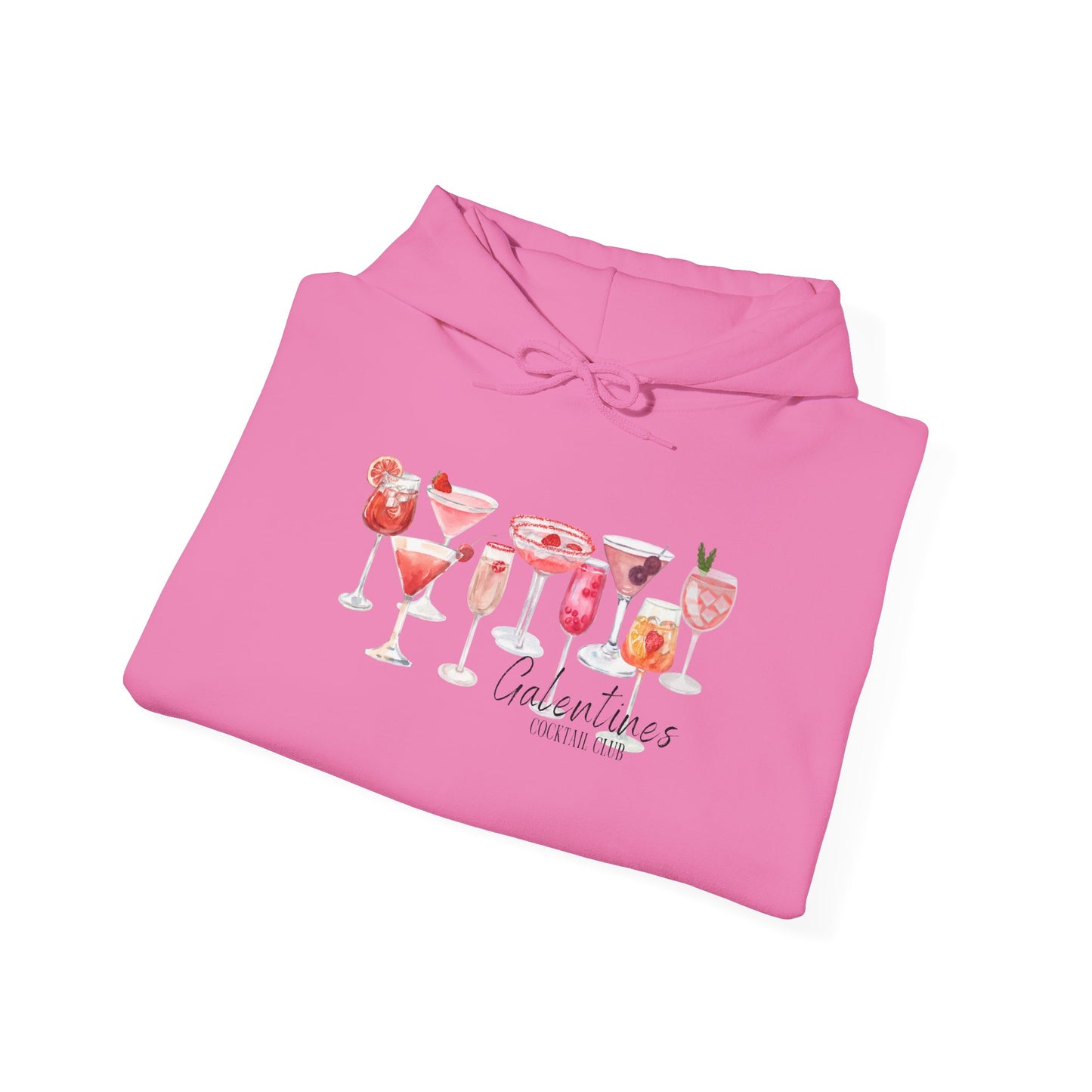 Galentines Cocktail Club - Hooded Sweatshirt