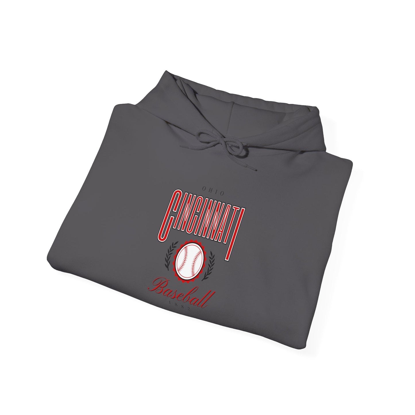 Cincinnati Baseball - Hooded Sweatshirt