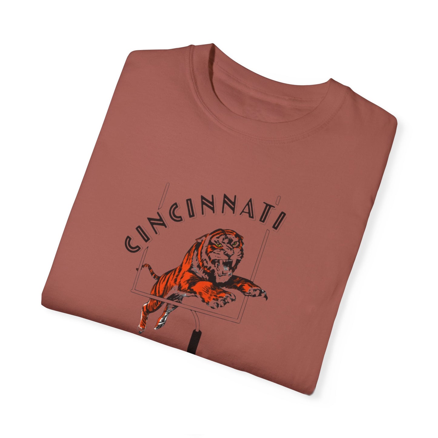 Tiger Touchdown- Comfort ColorsT-shirt