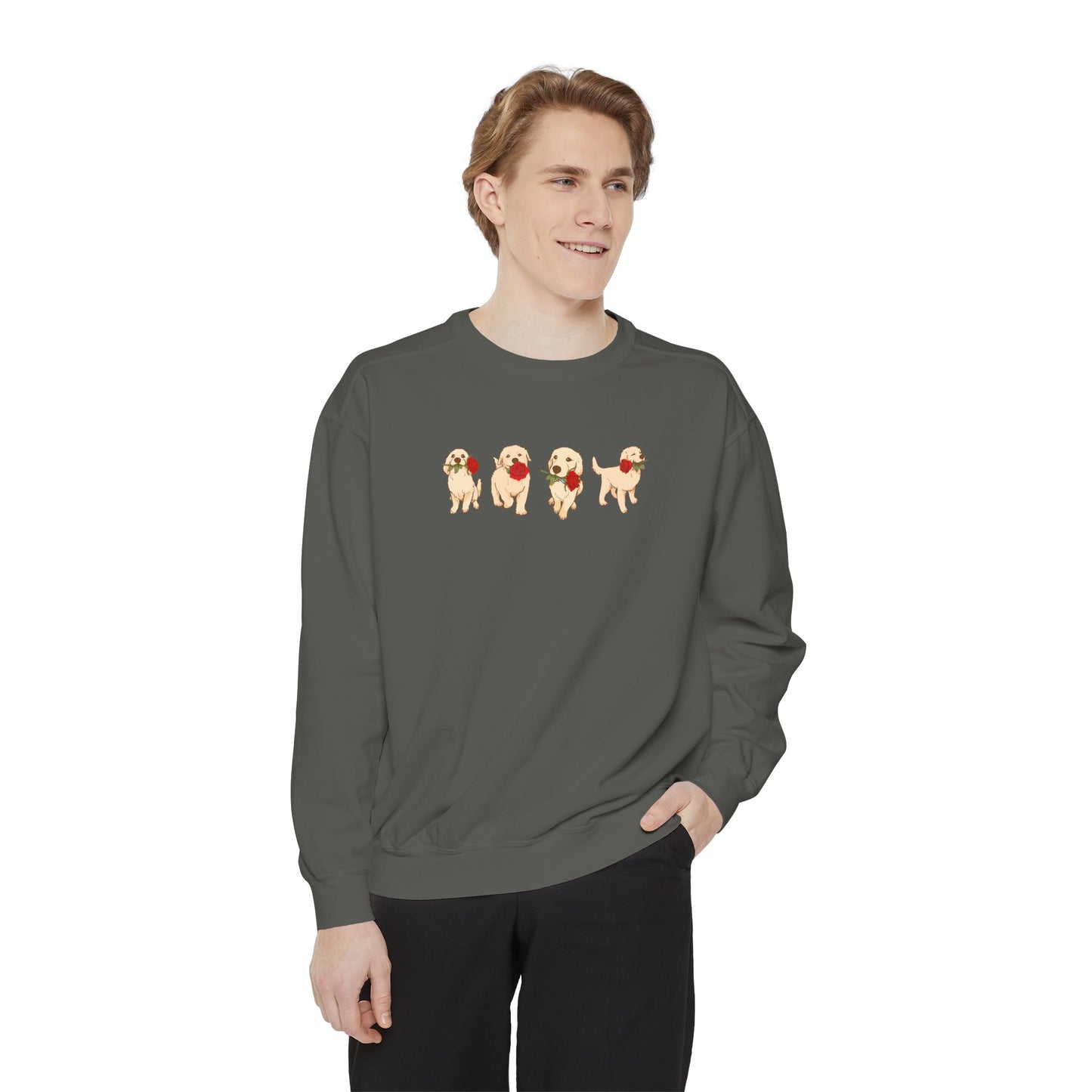 A Golden's Love - Comfort Colors Sweatshirt