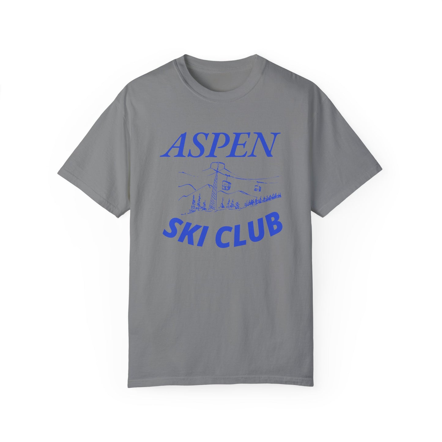 Aspen Ski Club- Comfort Colors T-shirt