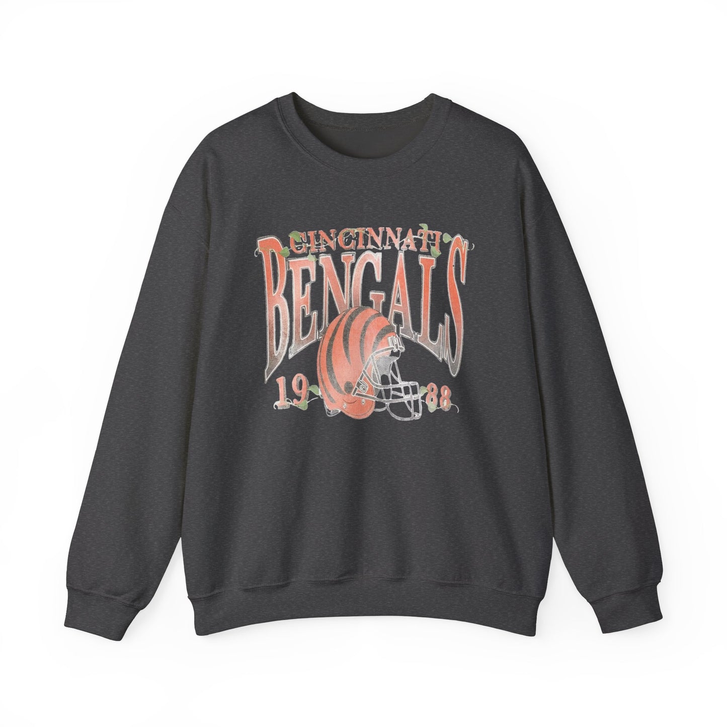 vintage bengals 1988- Crewneck Sweatshirt