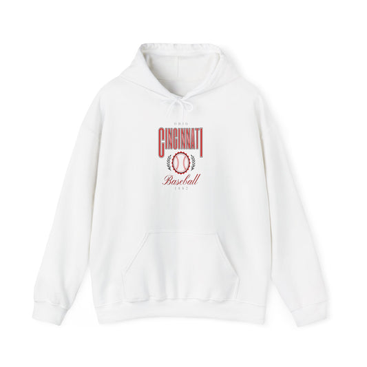 Cincinnati Baseball - Hooded Sweatshirt