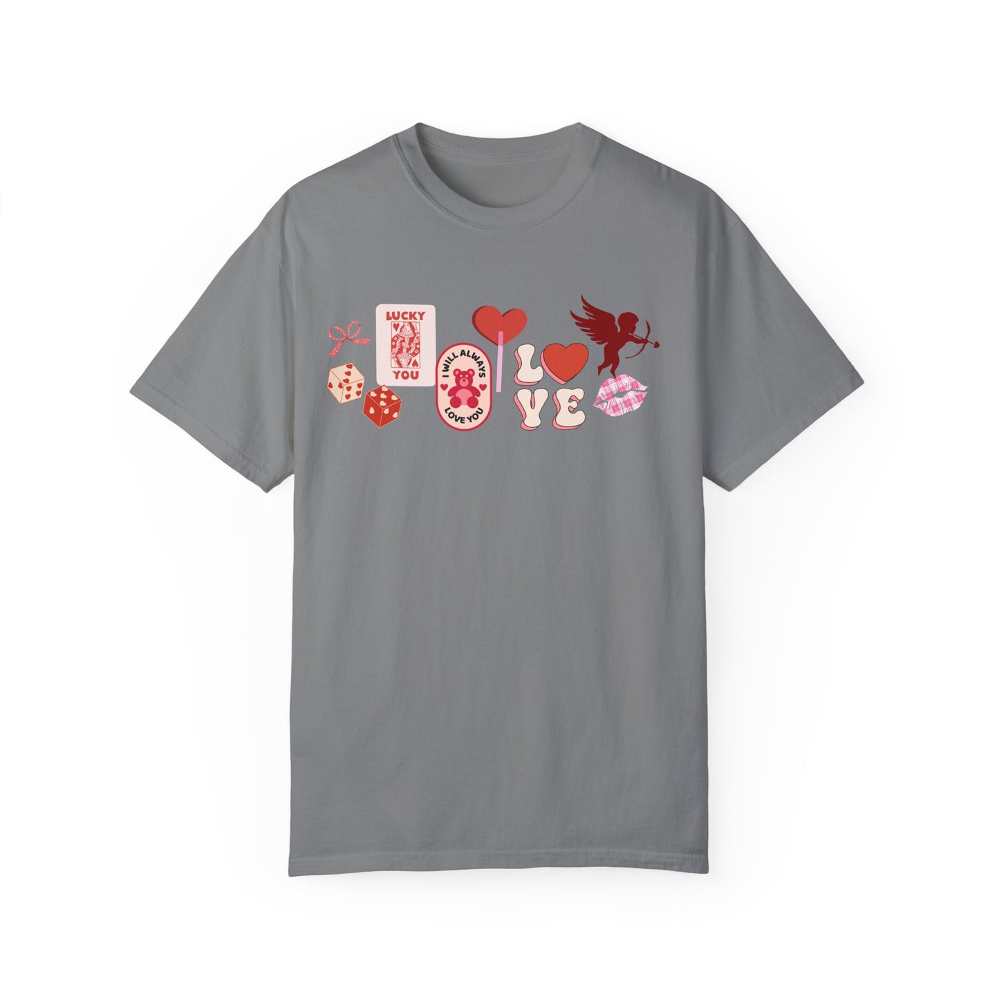 Cupid Collage- Comfort Colors T-shirt