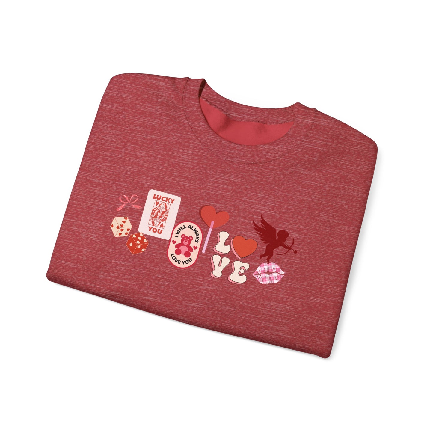 Cupid Collage- Crewneck Sweatshirt