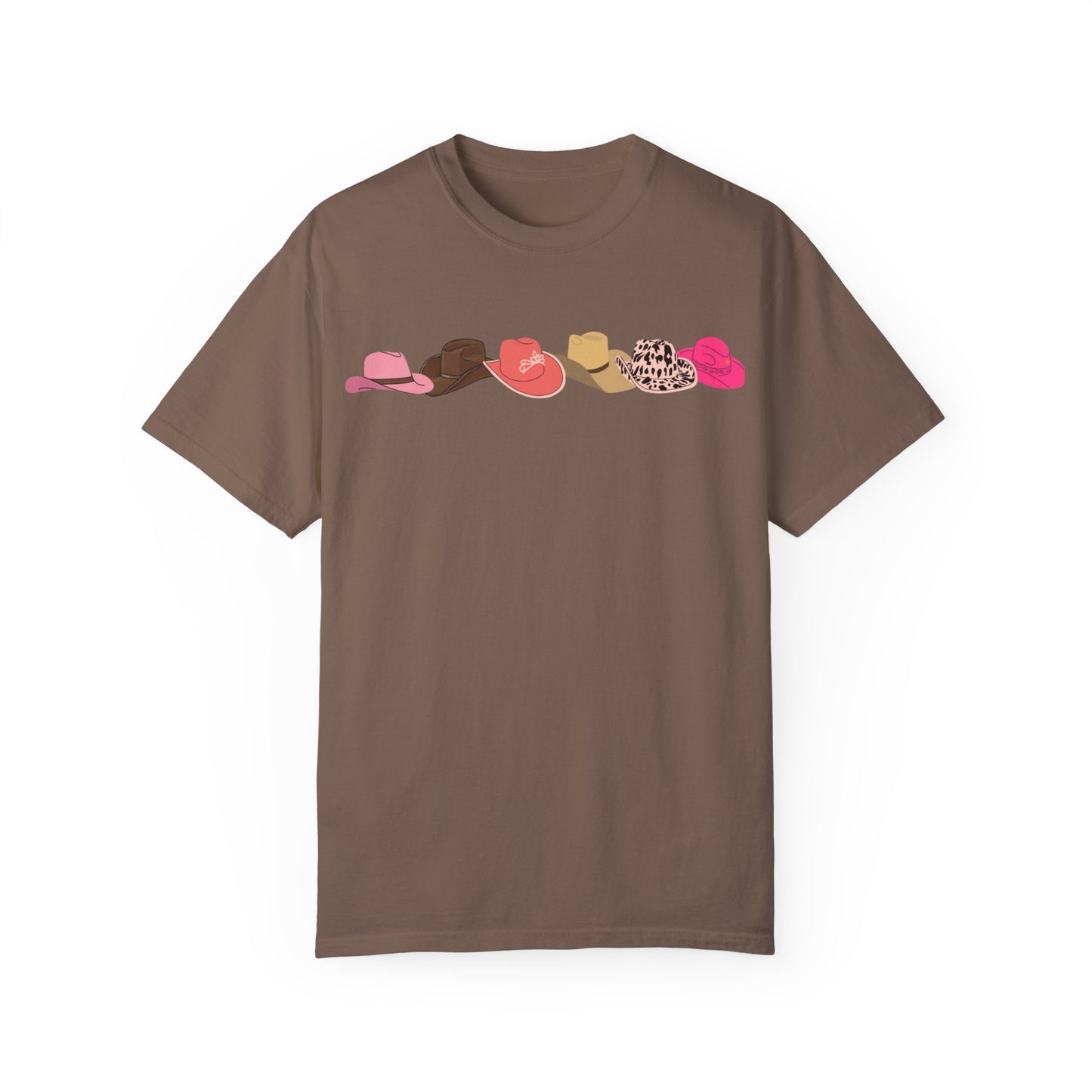 Cowgirl Hats- Comfort Colors T-shirt