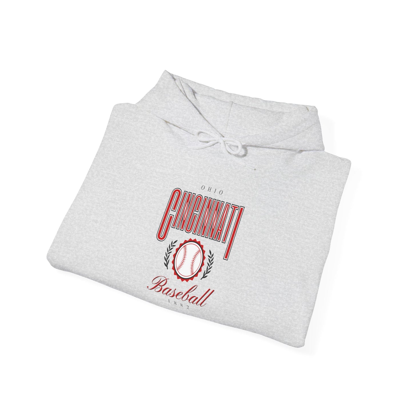 Cincinnati Baseball - Hooded Sweatshirt