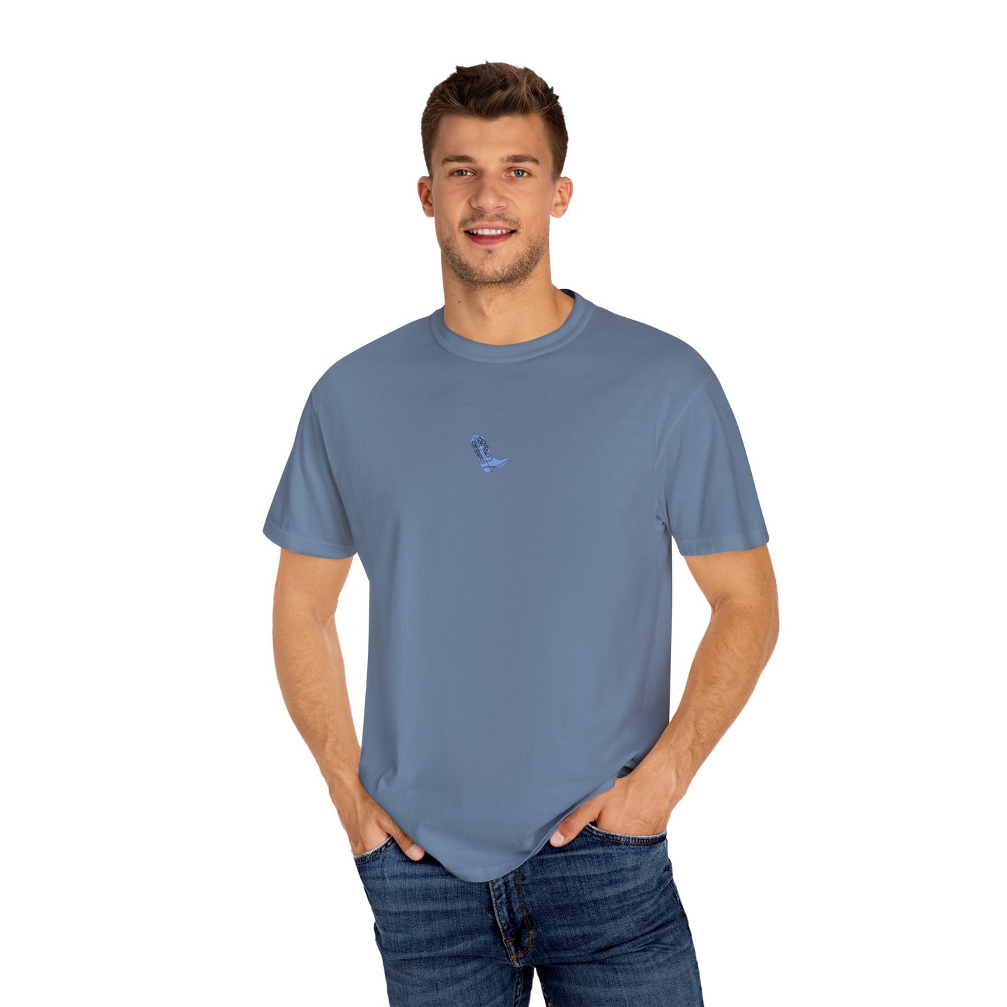 Blue Boot- Comfort Colors T-shirt