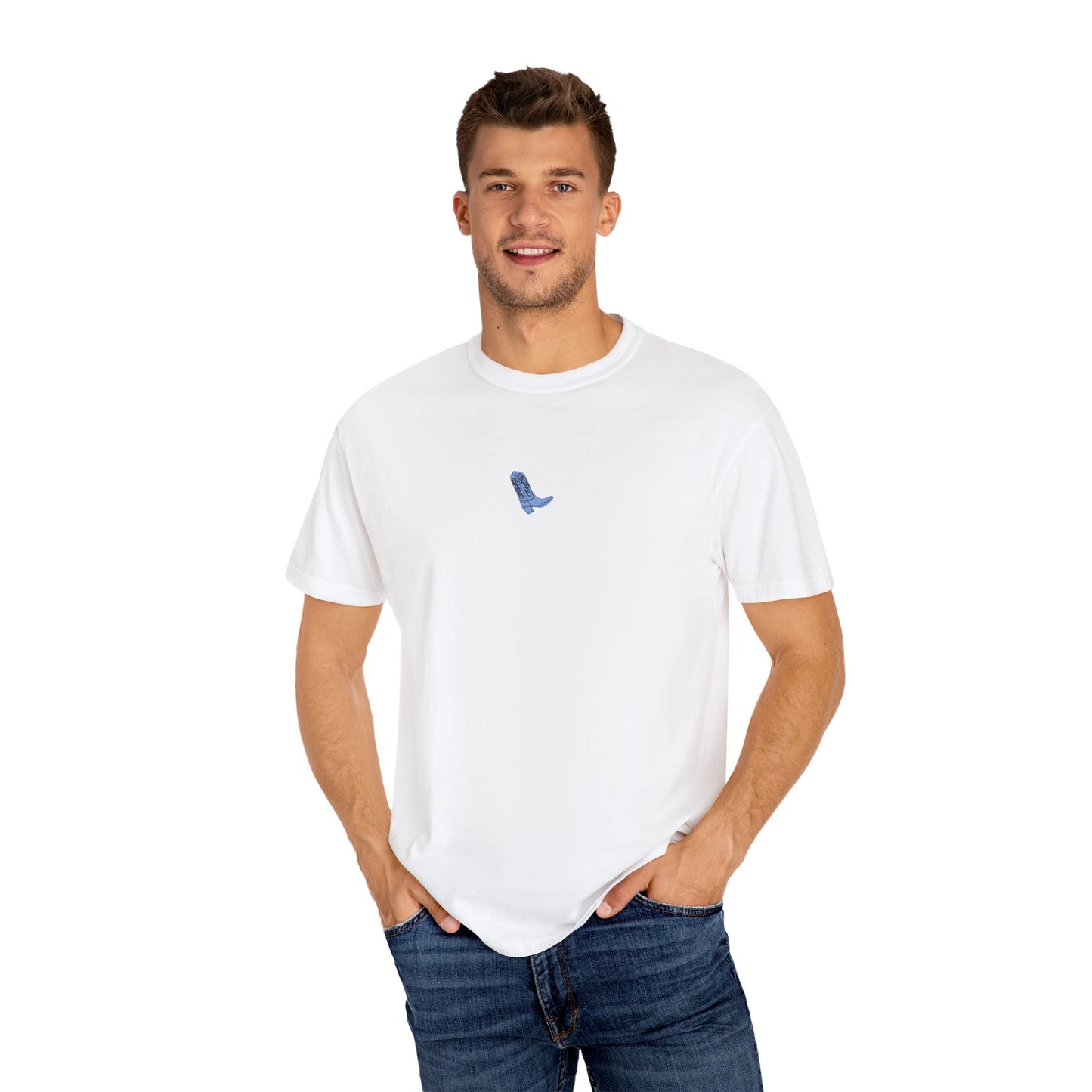 Blue Boot- Comfort Colors T-shirt