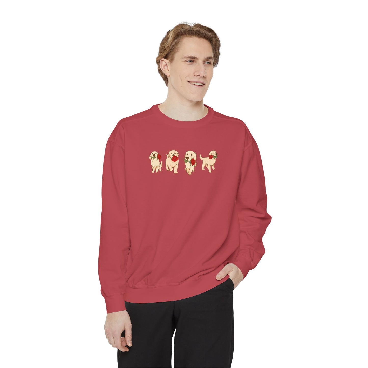 A Golden's Love - Comfort Colors Sweatshirt