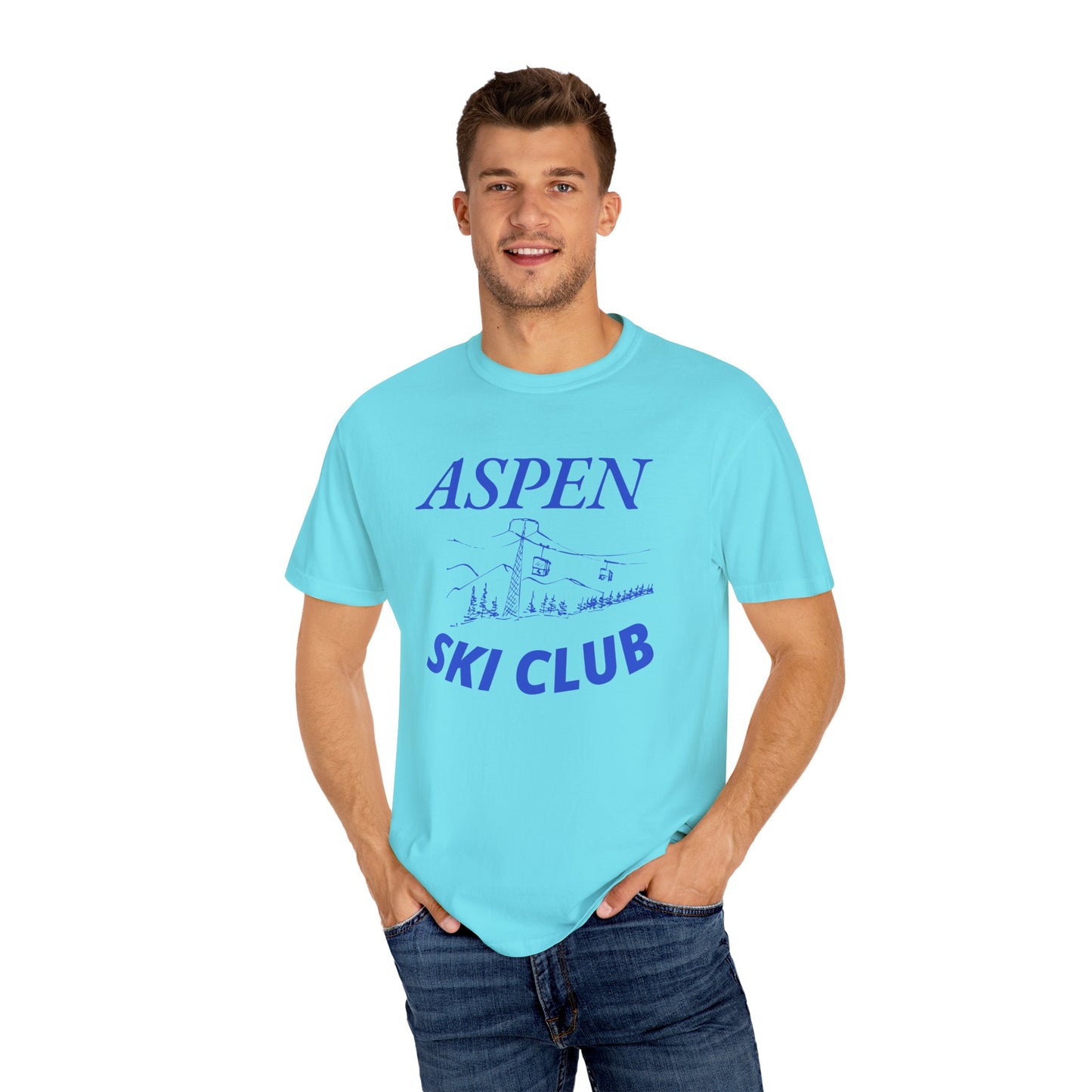 Aspen Ski Club- Comfort Colors T-shirt