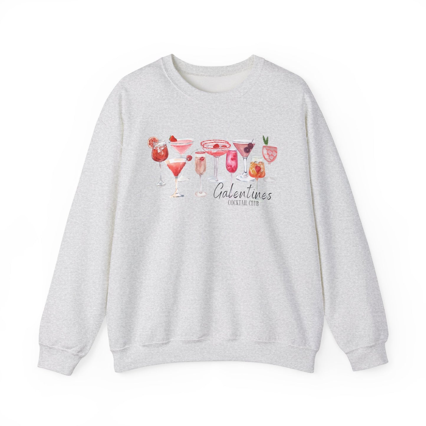 Galentines Cocktail Club - Crewneck Sweatshirt