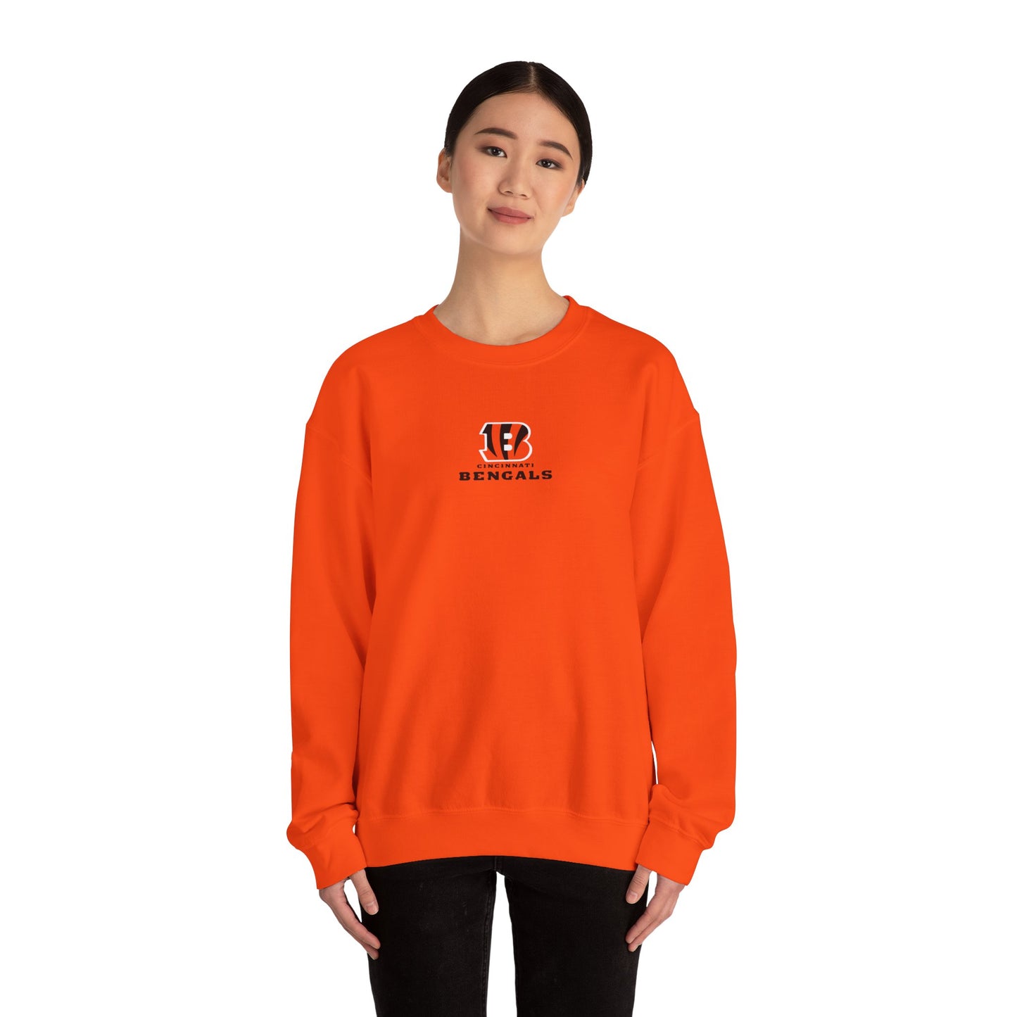 Bengals B Logo- Crewneck Sweatshirt