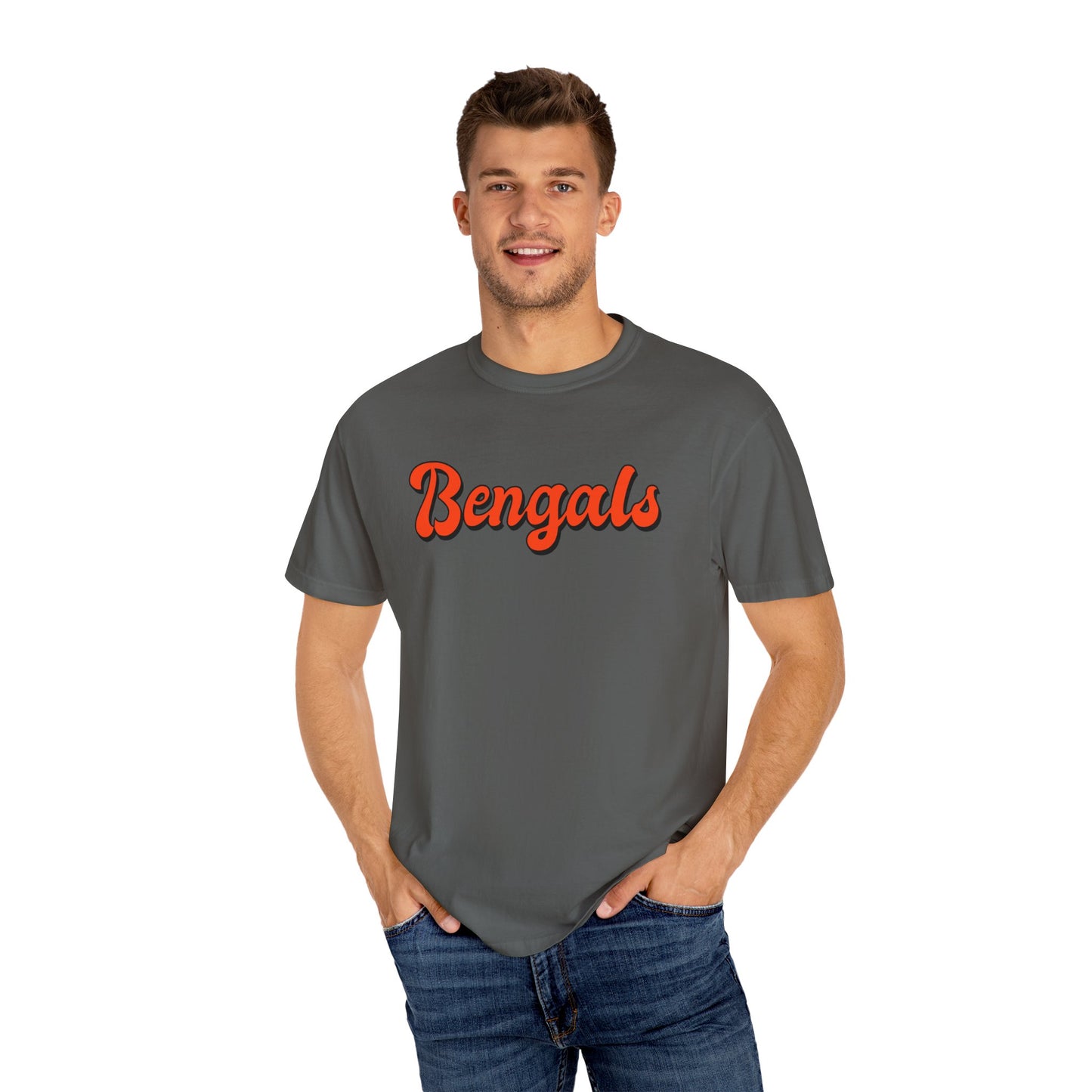 Bengals Retro- Comfort Colors T-shirt