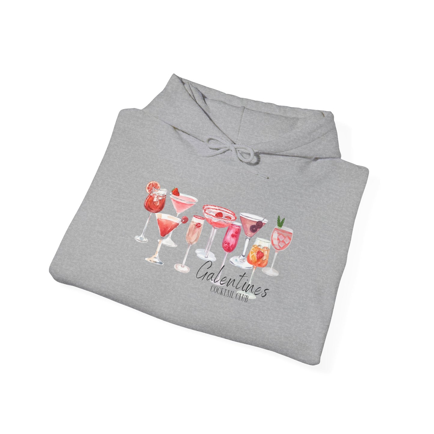 Galentines Cocktail Club - Hooded Sweatshirt