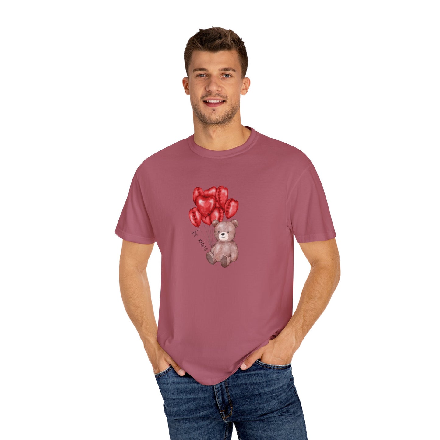 Be Mine Teddy- Comfort Colors T-shirt