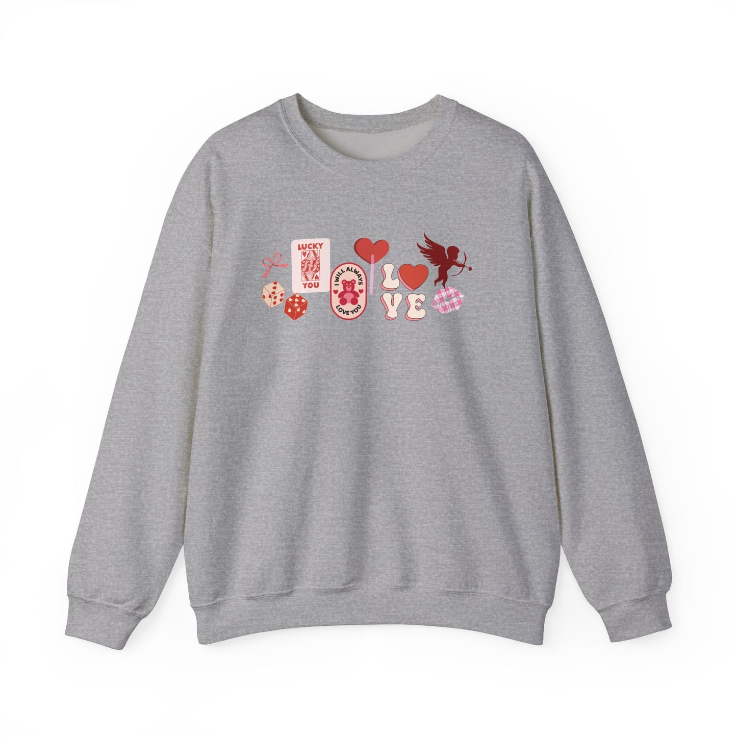 Cupid Collage- Crewneck Sweatshirt