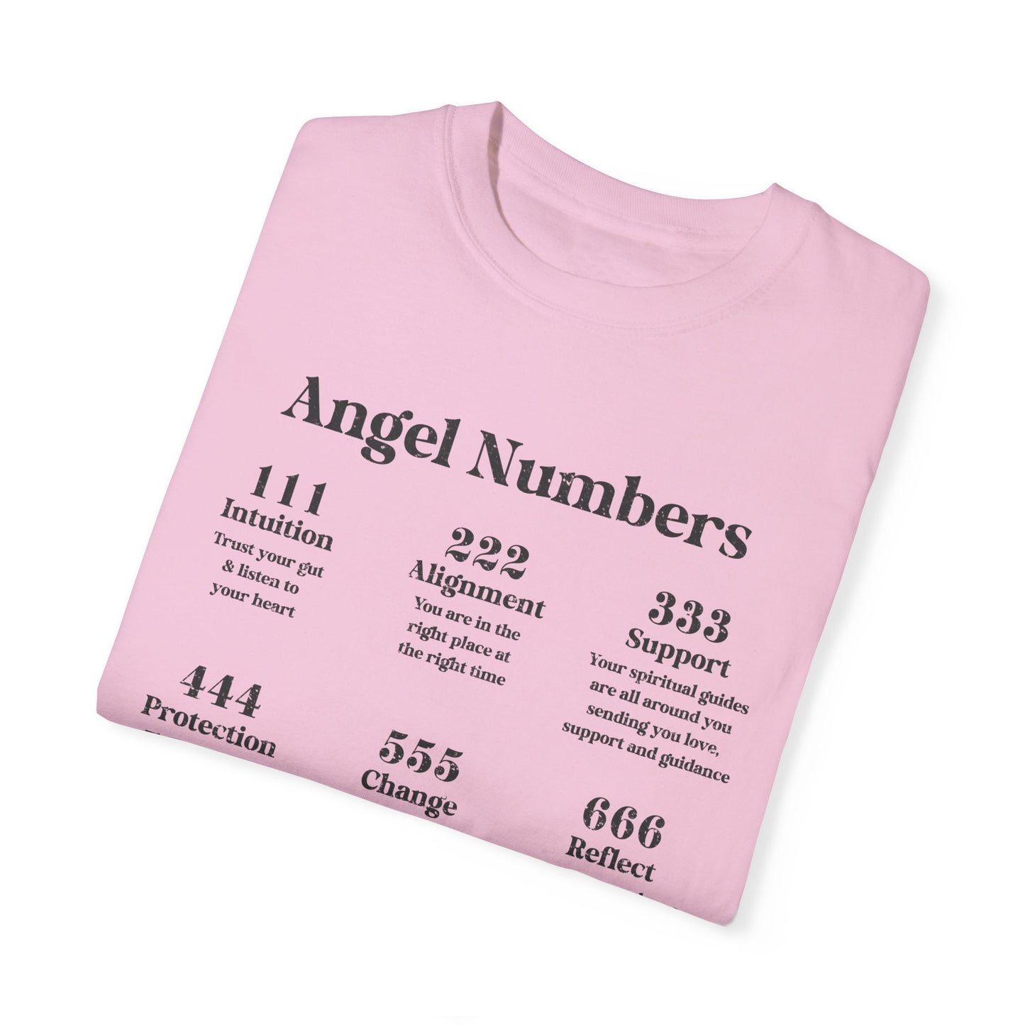 Angel Numbers- Comfort Colors T-shirt