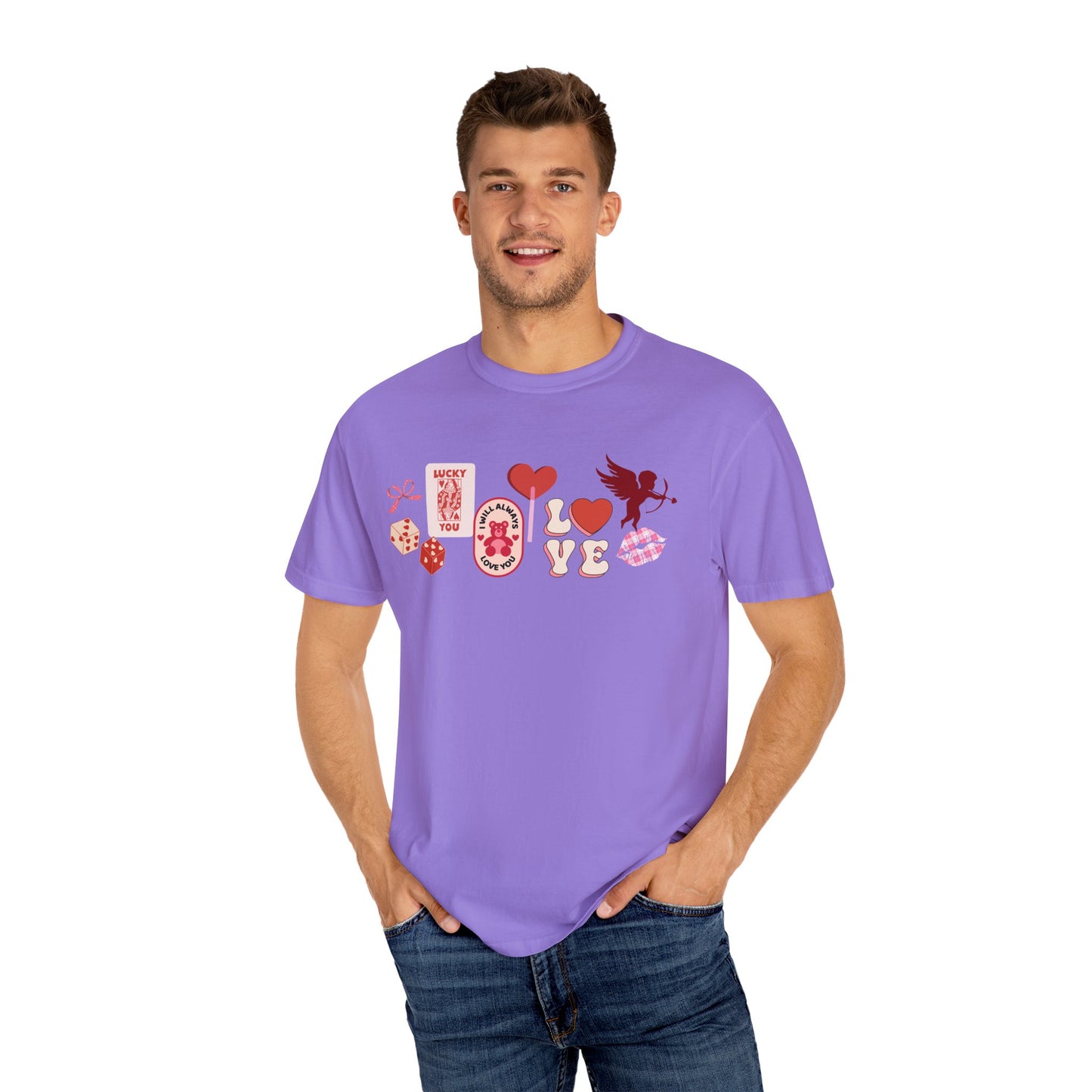 Cupid Collage- Comfort Colors T-shirt