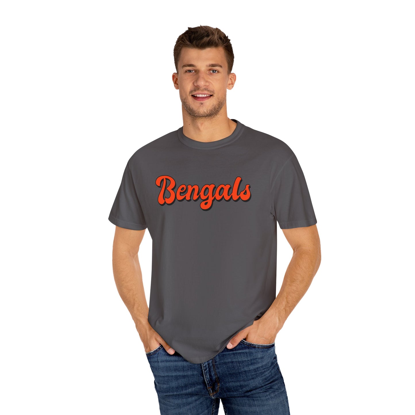 Bengals Retro- Comfort Colors T-shirt