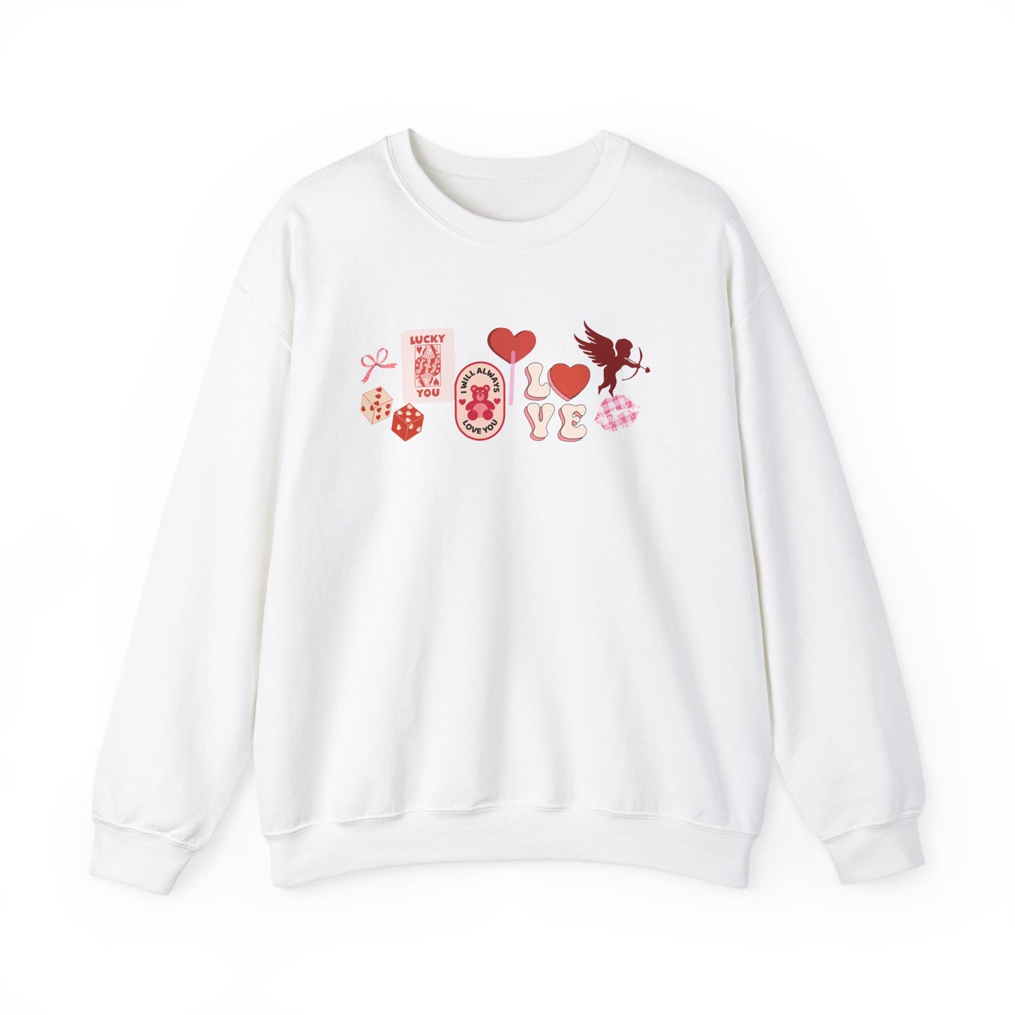 Cupid Collage- Crewneck Sweatshirt