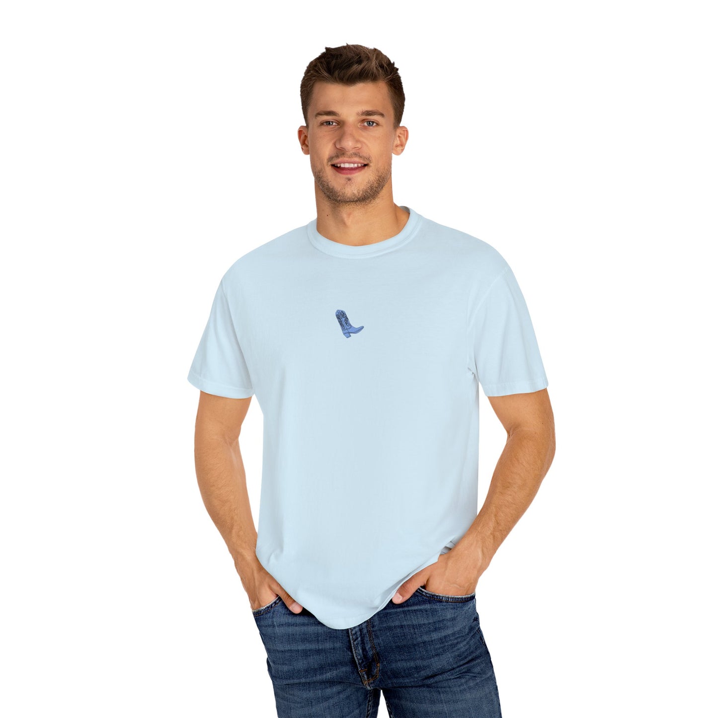 Blue Boot- Comfort Colors T-shirt