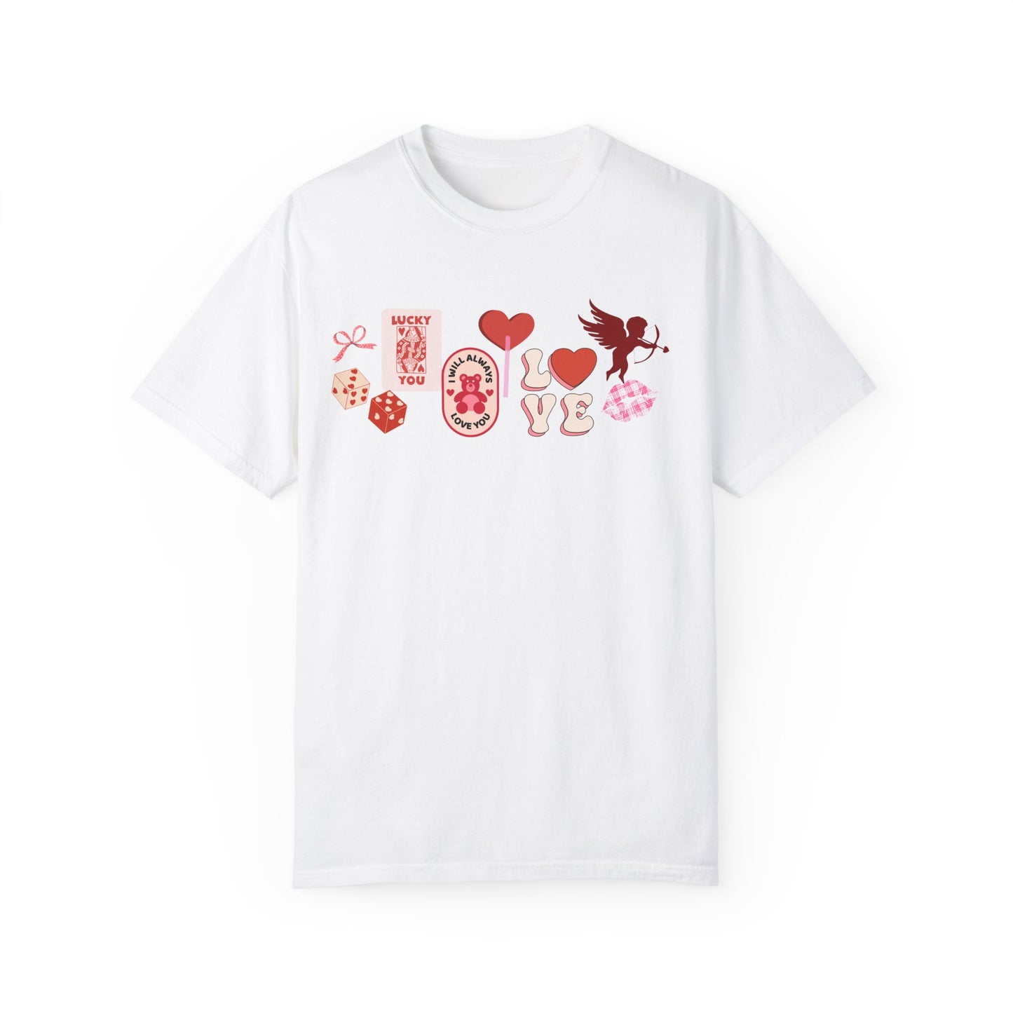 Cupid Collage- Comfort Colors T-shirt