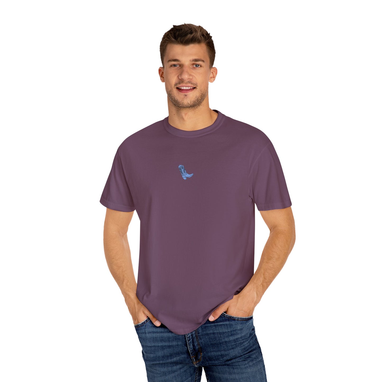 Blue Boot- Comfort Colors T-shirt