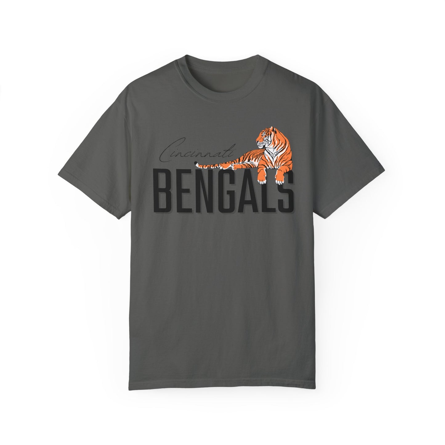 Cincinnati Bengals Tiger- Comfort Colors T-shirt