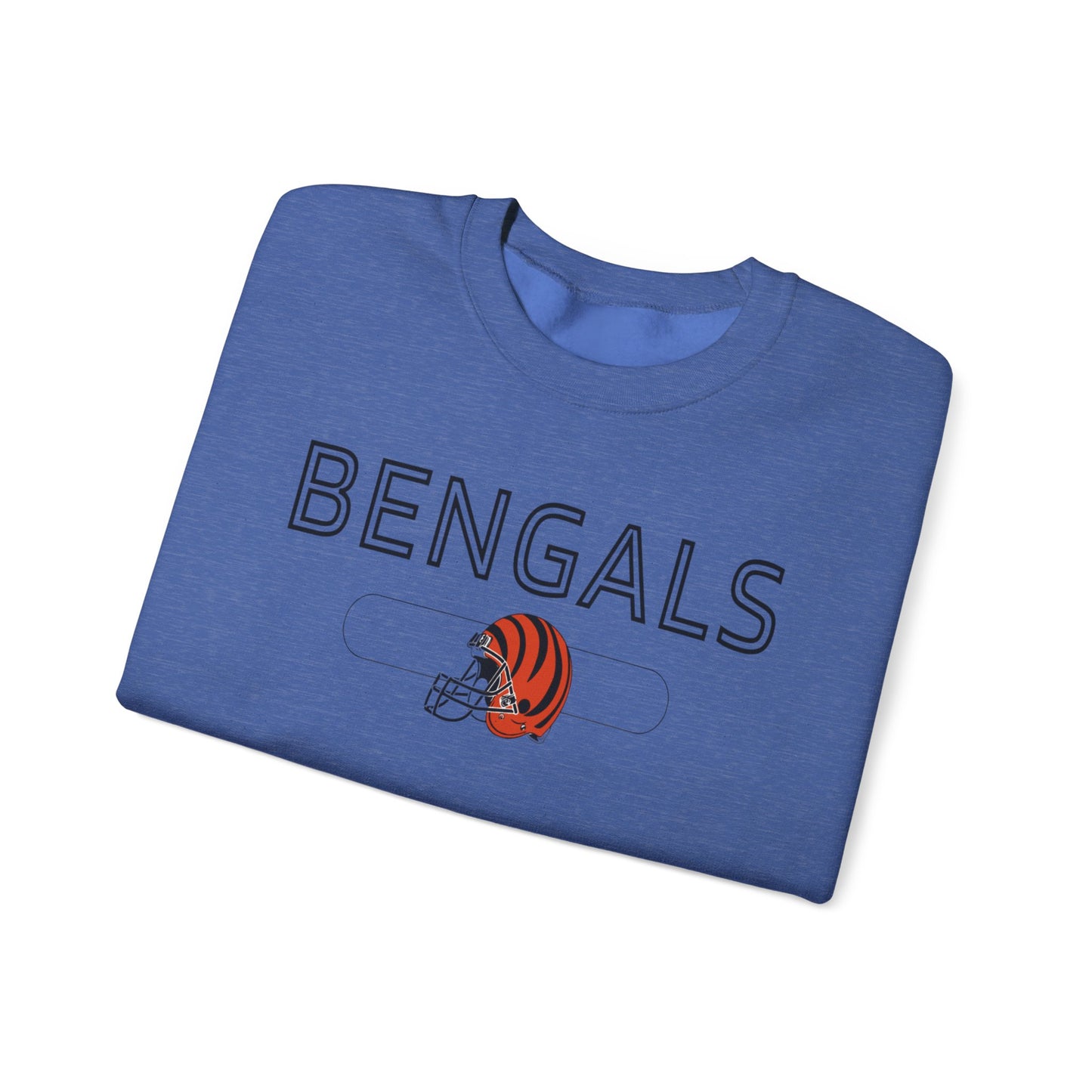 Bengals Helmet - Crewneck Sweatshirt