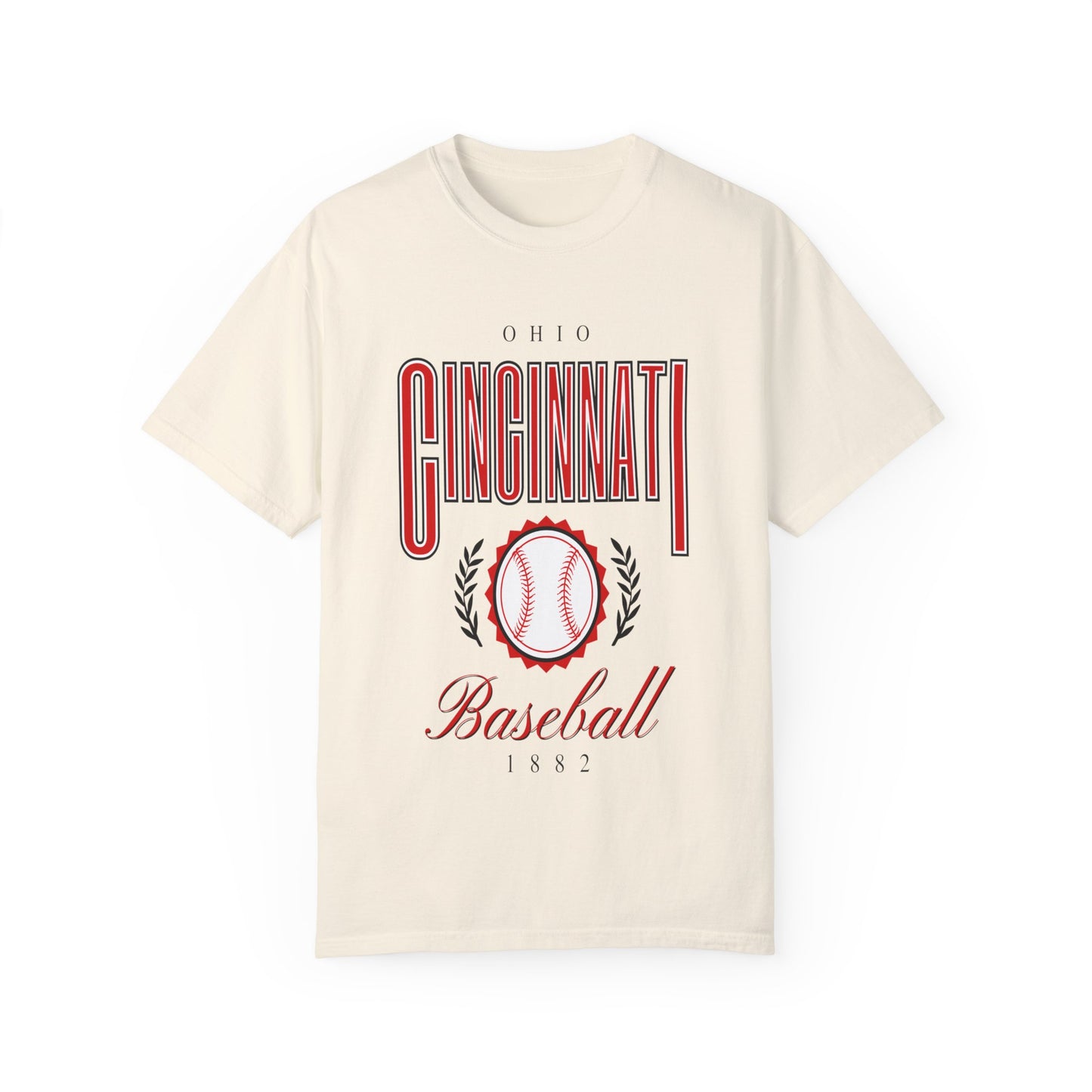 Cincinnati Baseball- Comfort Colors T-shirt