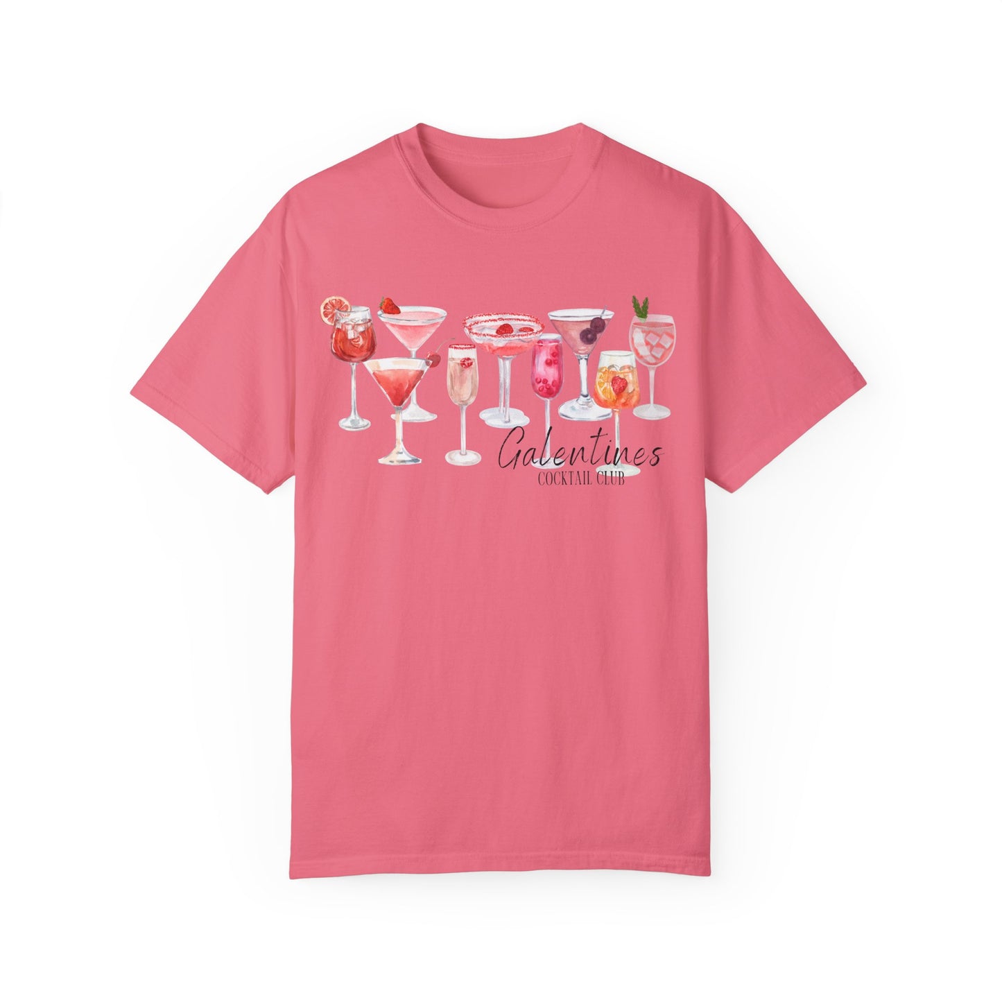 Galentines Cocktail Club- Comfort Colors T-shirt