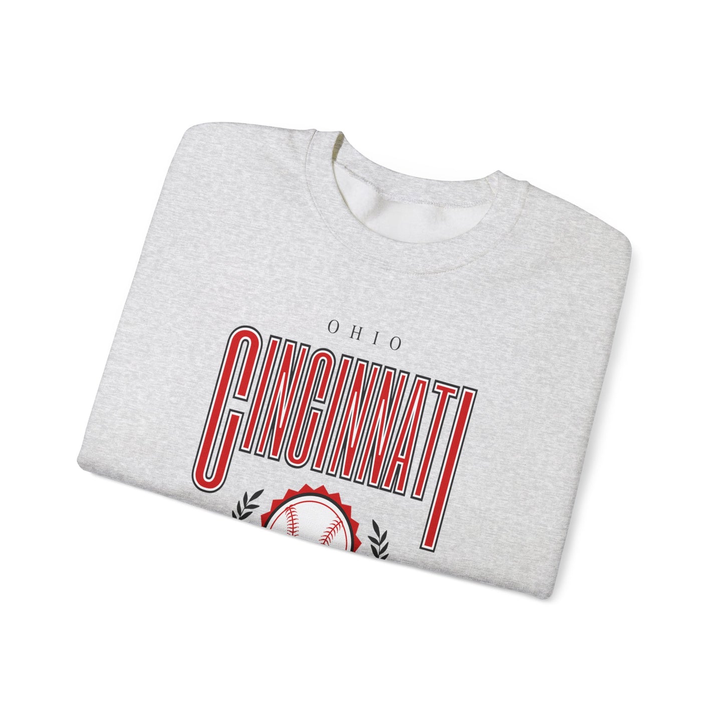 Cincinnati Baseball -Crewneck Sweatshirt