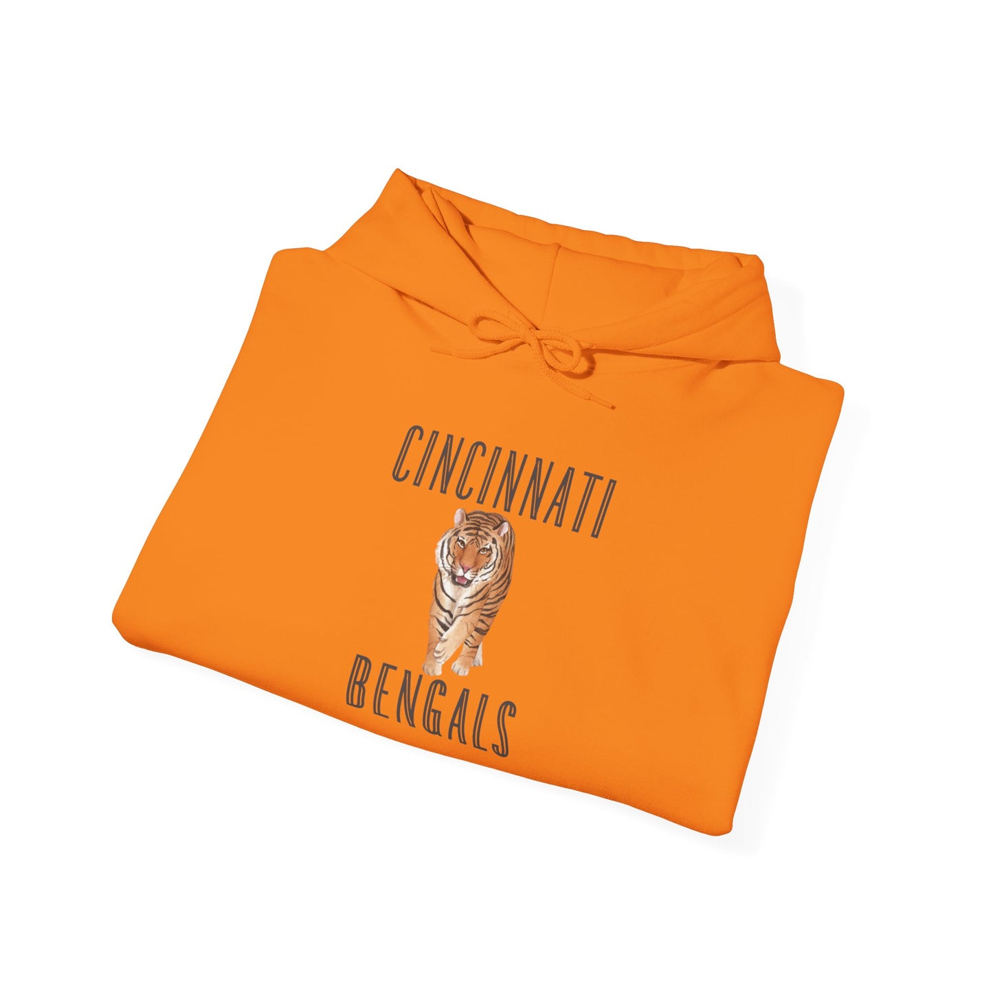 Cincy Bengals Tiger- Hooded Sweatshirt