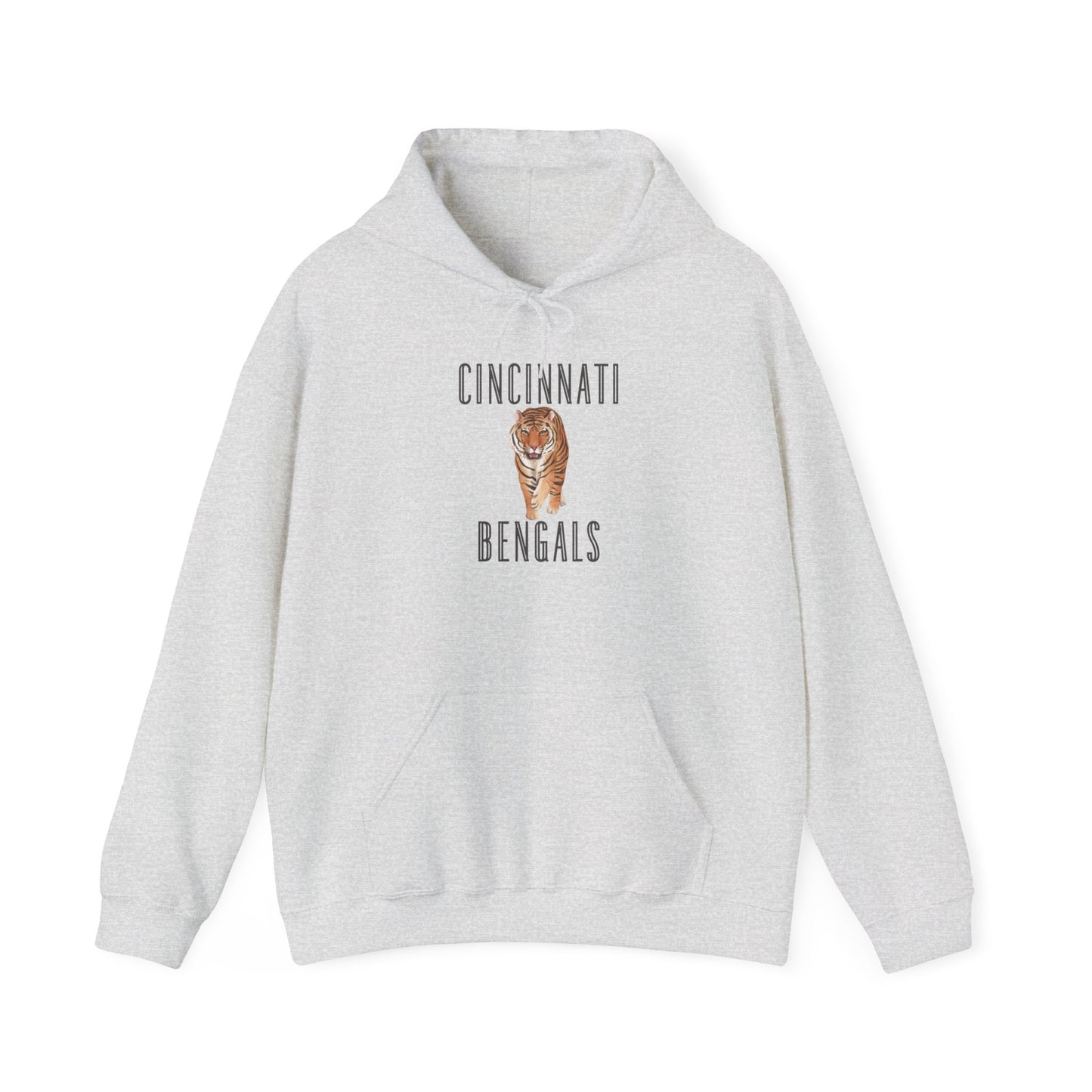 Cincy Bengals Tiger- Hooded Sweatshirt