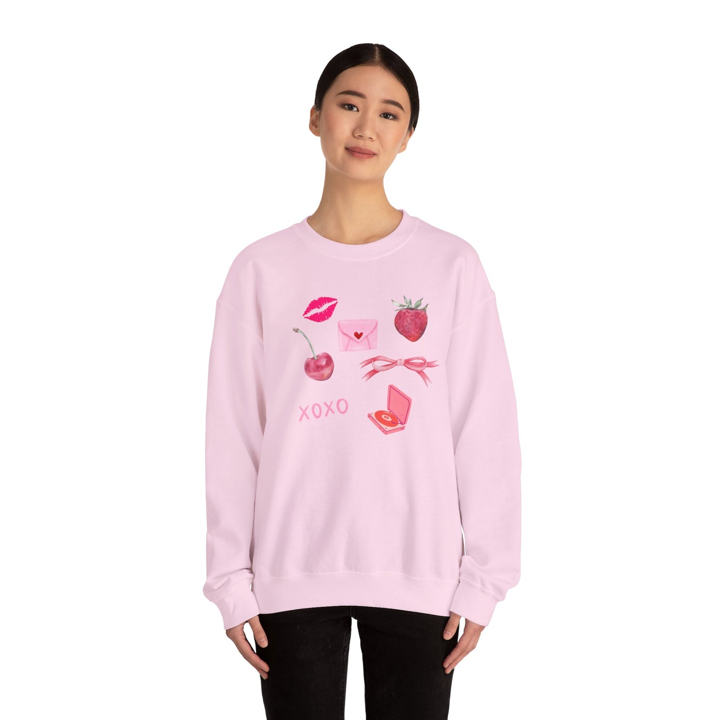 All The Pink- Crewneck Sweatshirt