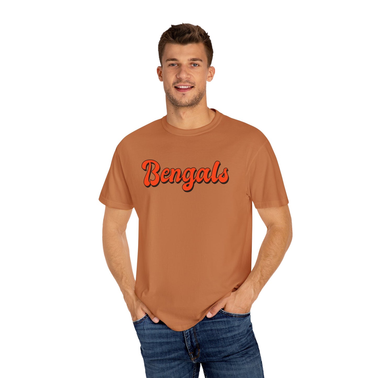 Bengals Retro- Comfort Colors T-shirt