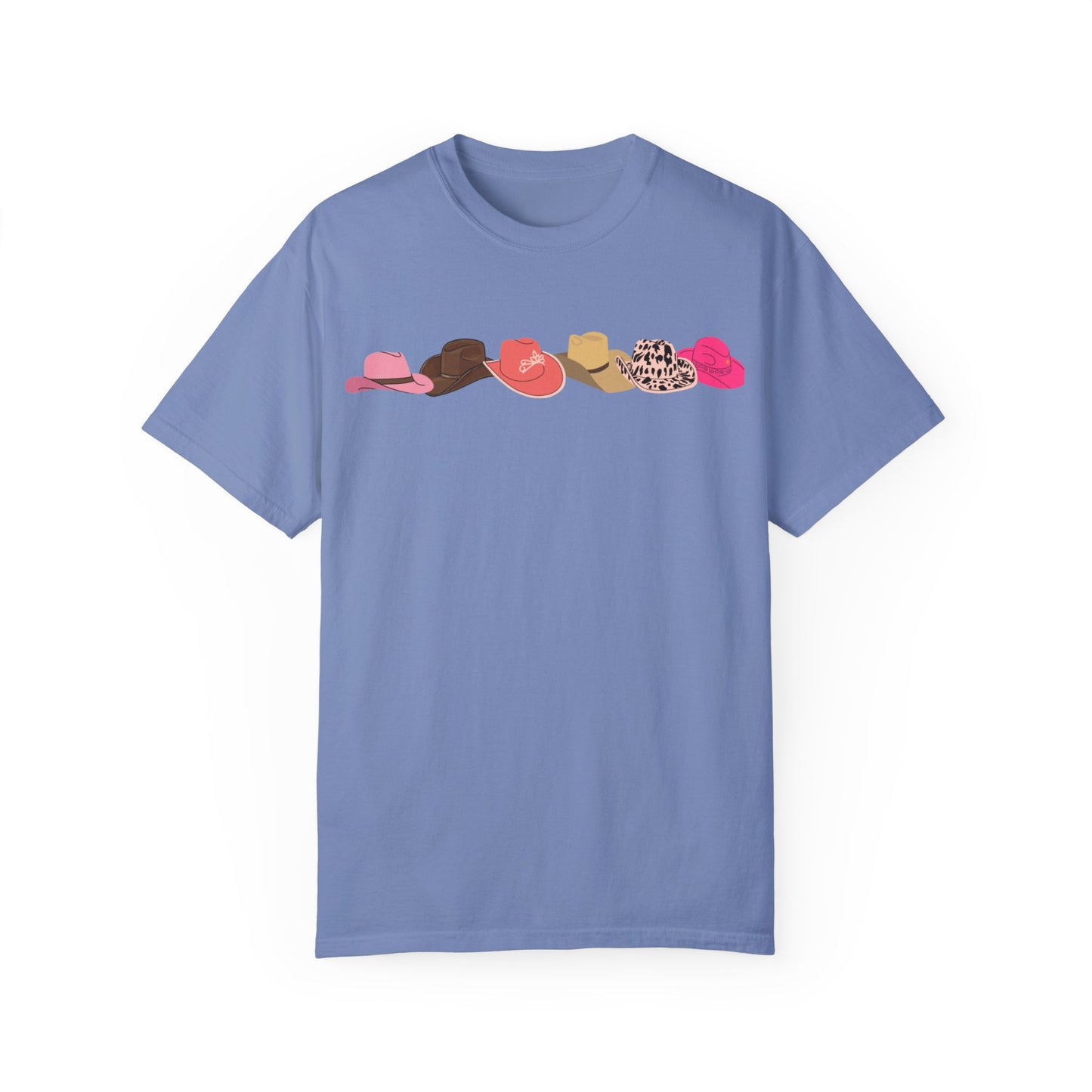 Cowgirl Hats- Comfort Colors T-shirt