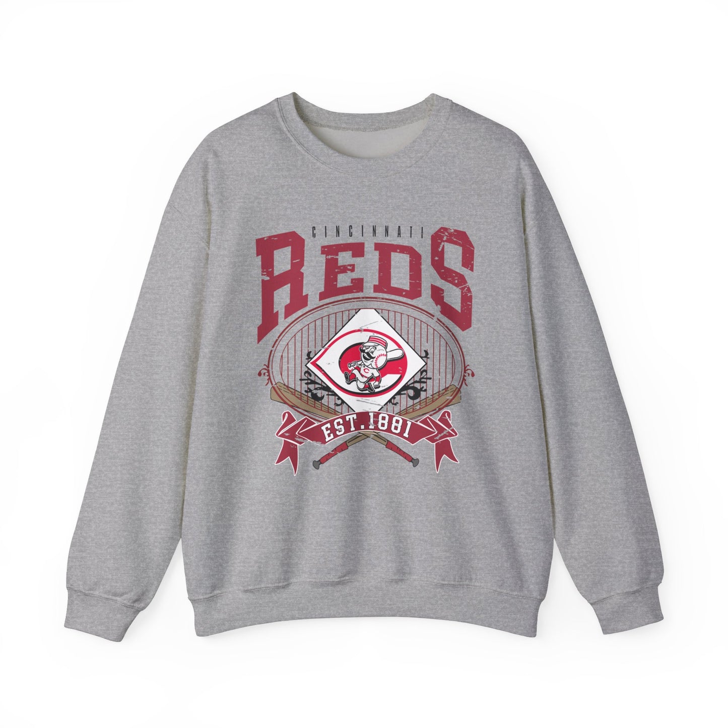 Reds Graphic- Crewneck Sweatshirt