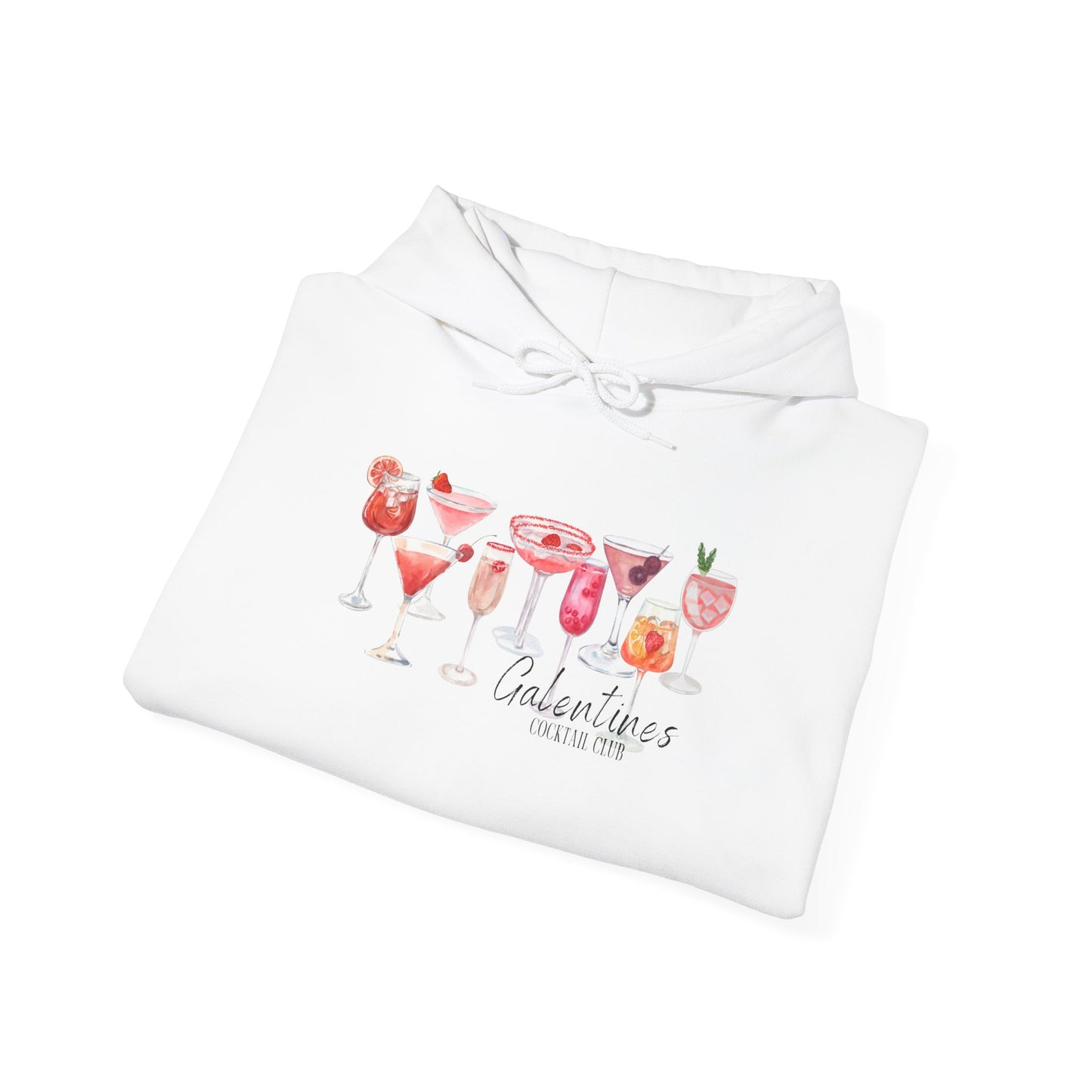 Galentines Cocktail Club - Hooded Sweatshirt