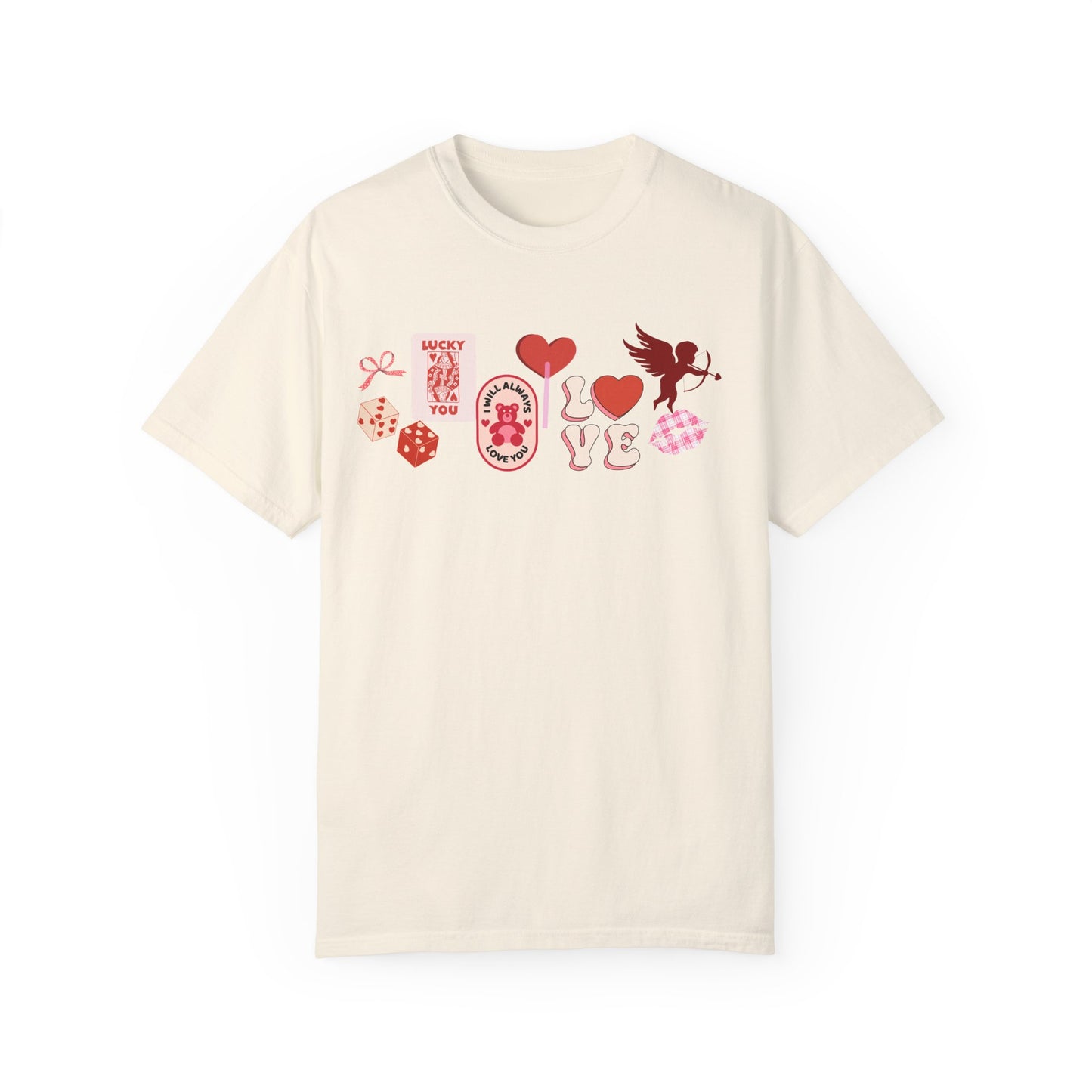 Cupid Collage- Comfort Colors T-shirt